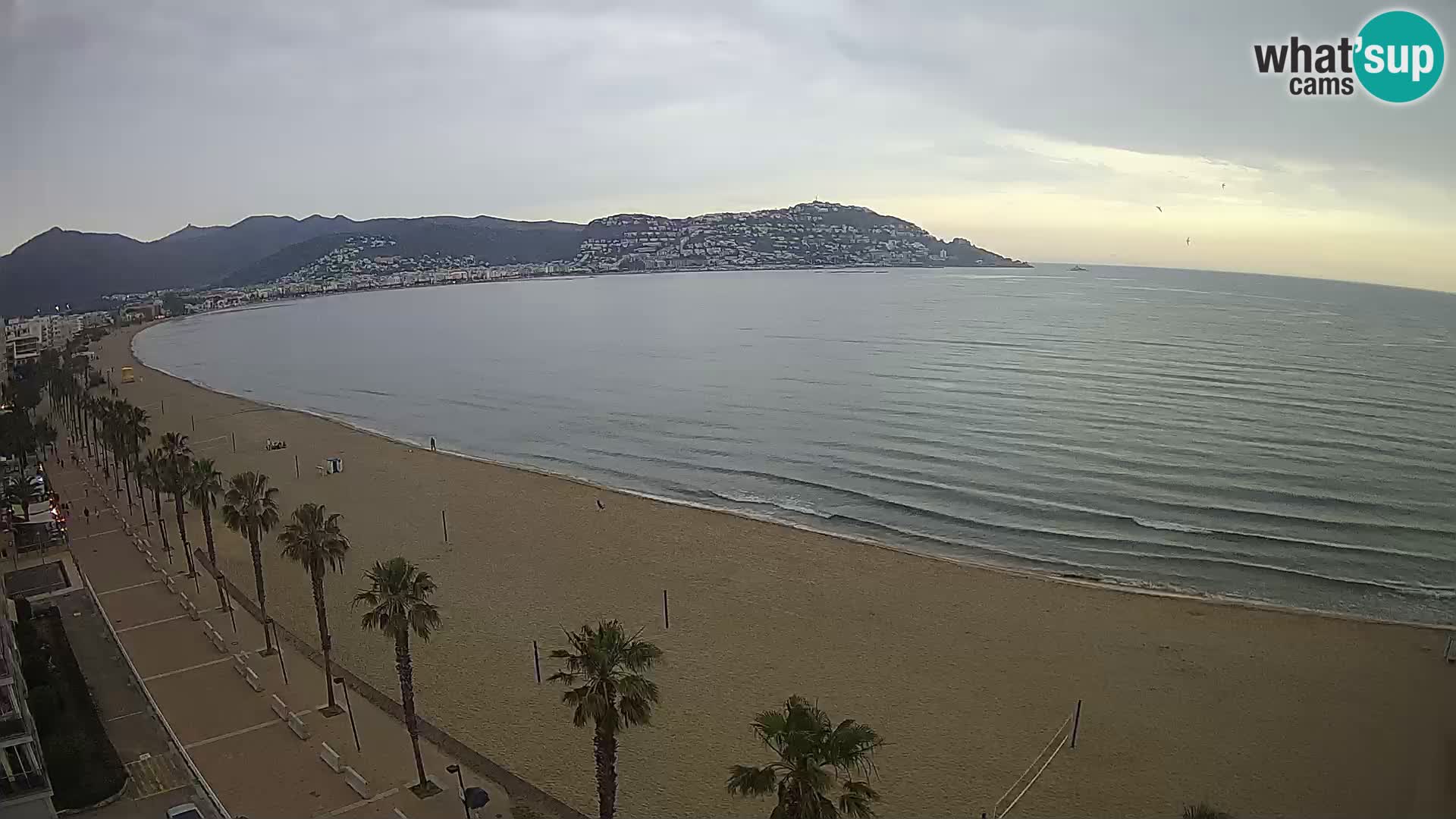Webcam Costa Brava Roses Strand – Montecarlo Hotel livecam Spanien