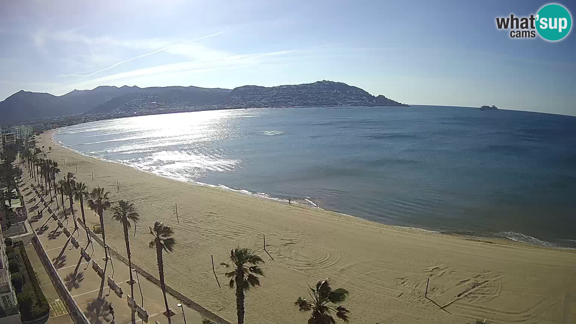 Roses camera en vivo playa Costa Brava- Hotel MonteCarlo