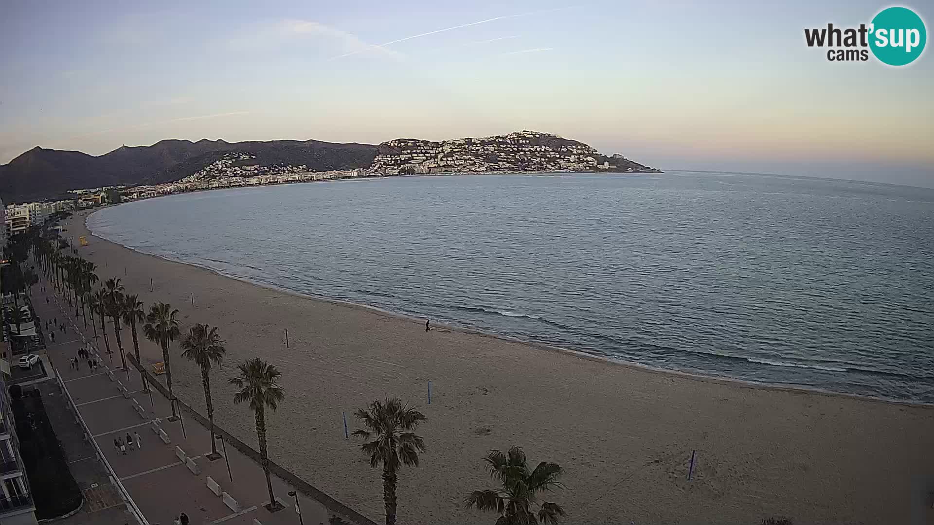 Live cam Roses  – Costa Brava spiaggia – Hotel MonteCarlo