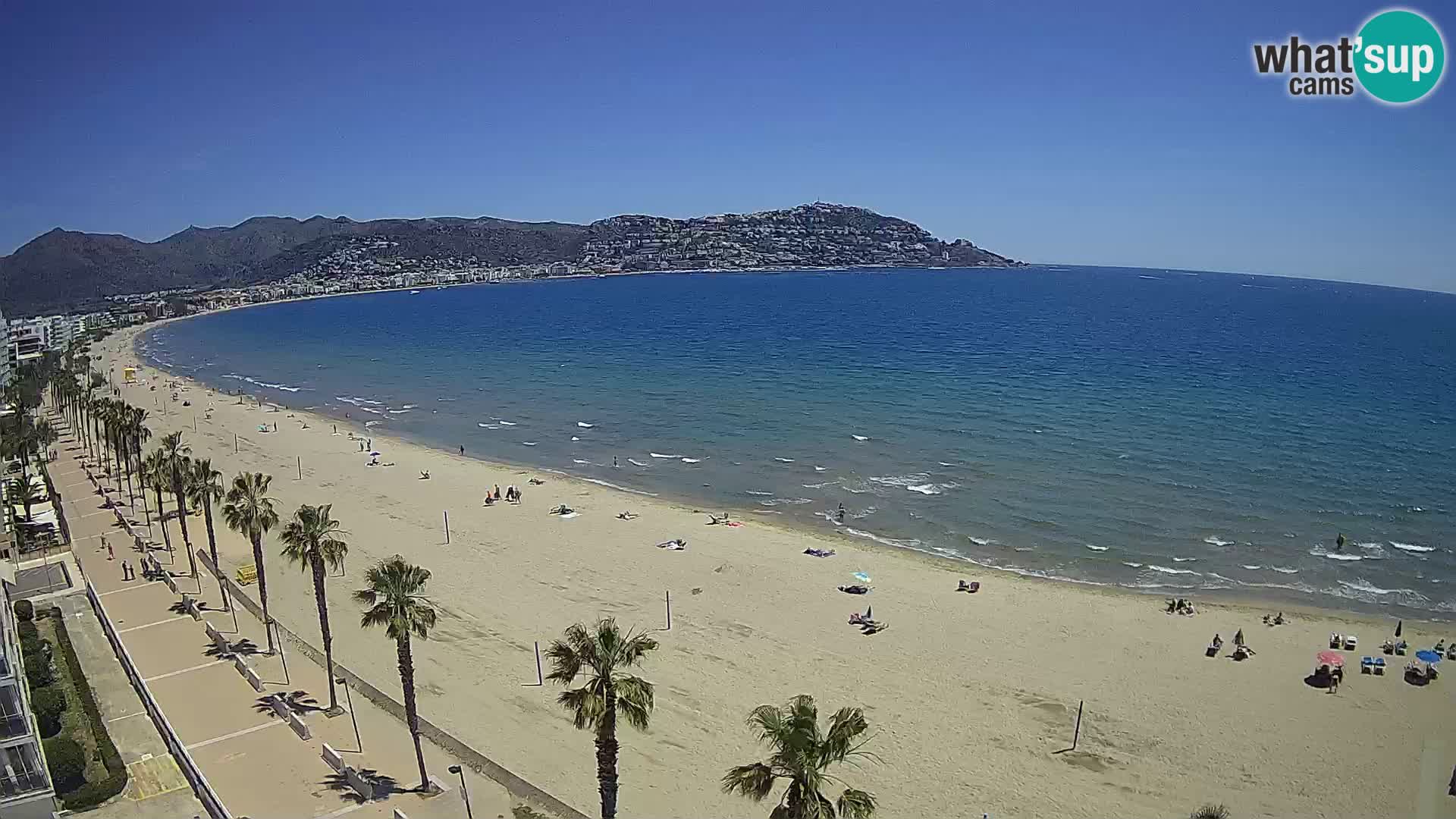 Spletna kamera Roses – Španija – Pogled s hotela MonteCarlo