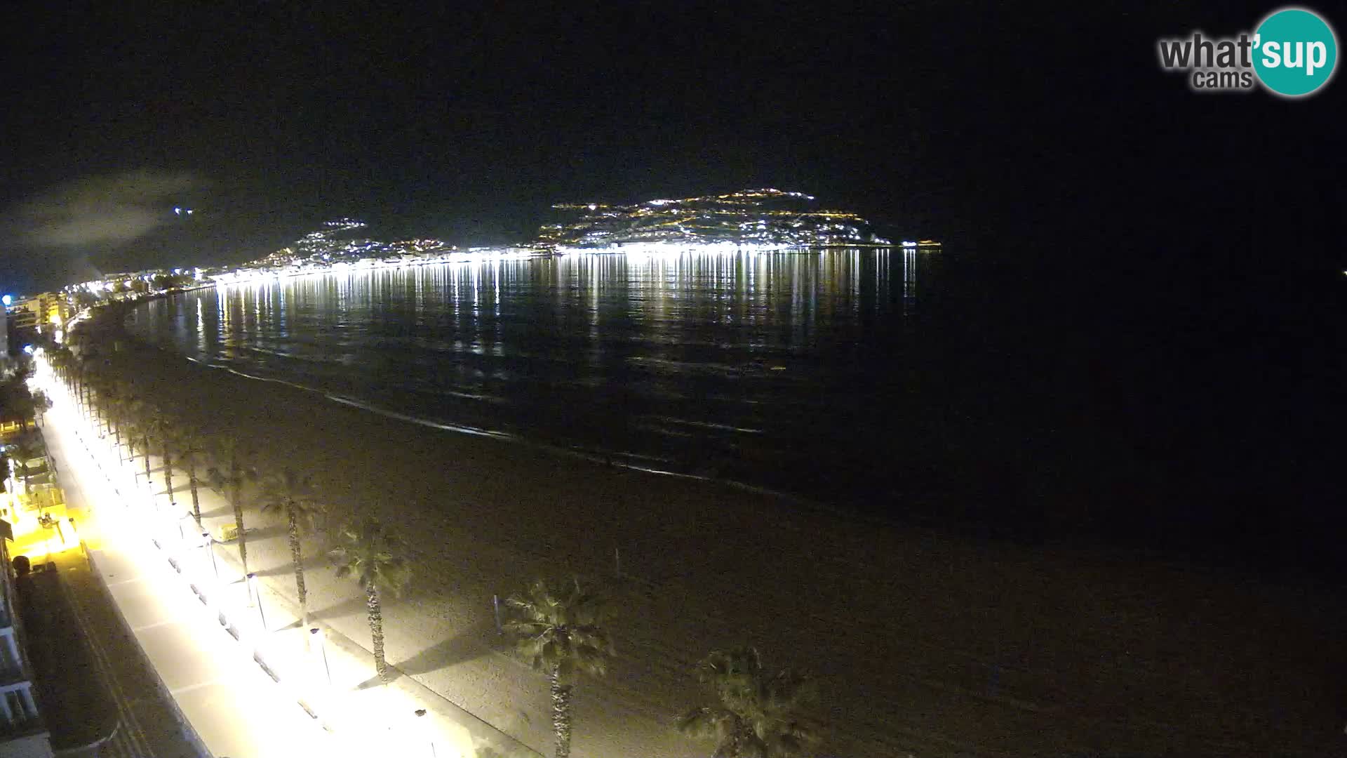 LIVEcam Roses plage Costa Brava – Hotel Montecarlo webcam Espagne