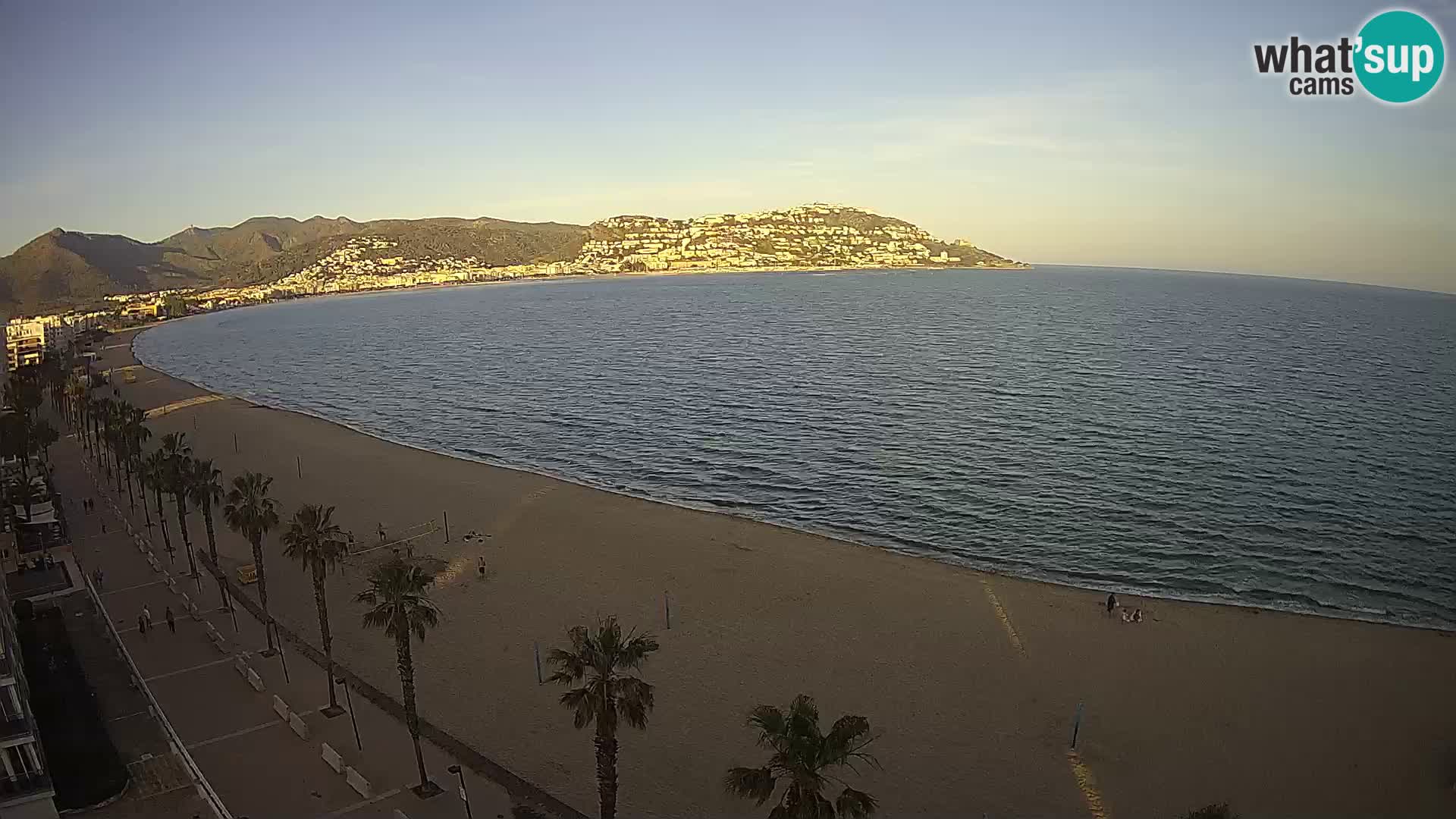 Roses camera en vivo playa Costa Brava- Hotel MonteCarlo