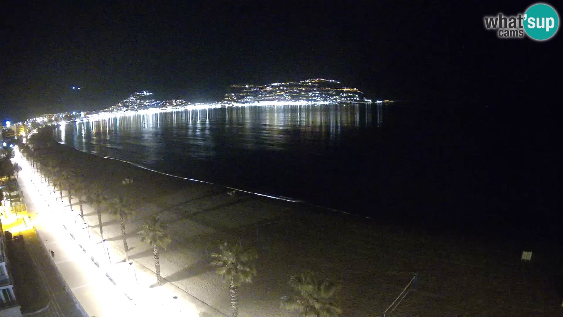 LIVEcam Roses plage Costa Brava – Hotel Montecarlo webcam Espagne