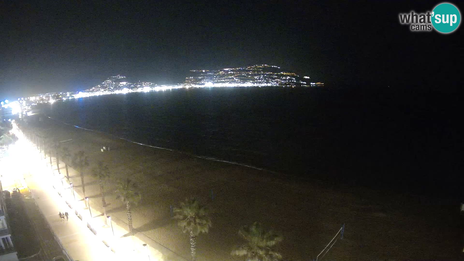 LIVEcam Roses plage Costa Brava – Hotel Montecarlo webcam Espagne
