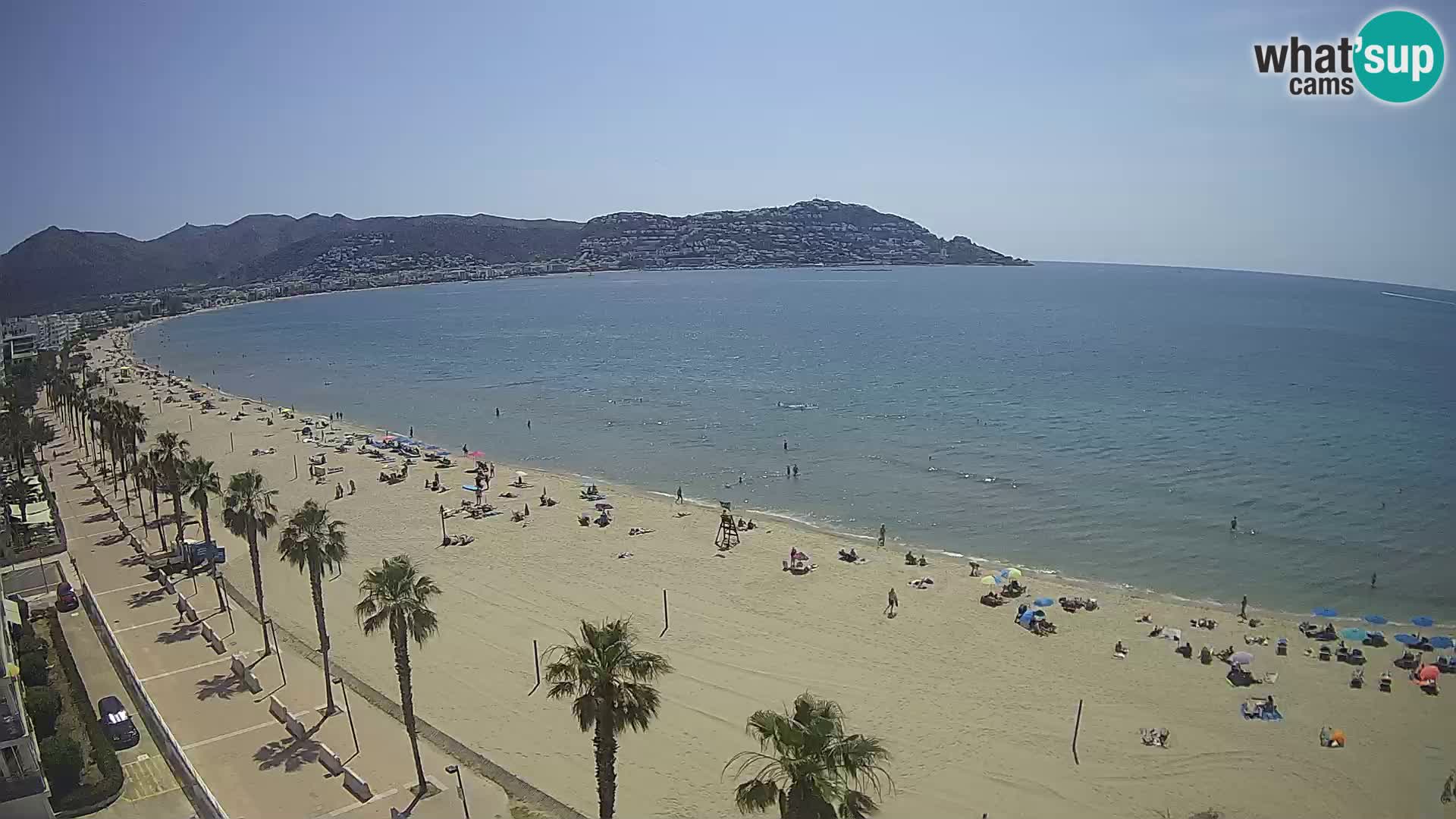 Roses camera en vivo playa Costa Brava- Hotel MonteCarlo
