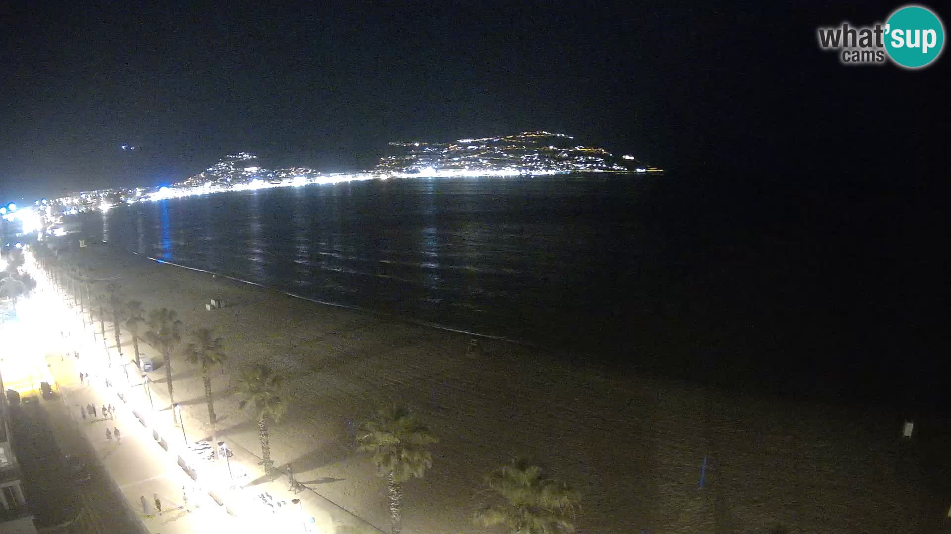 Webcam Costa Brava Roses Strand – Montecarlo Hotel livecam Spanien
