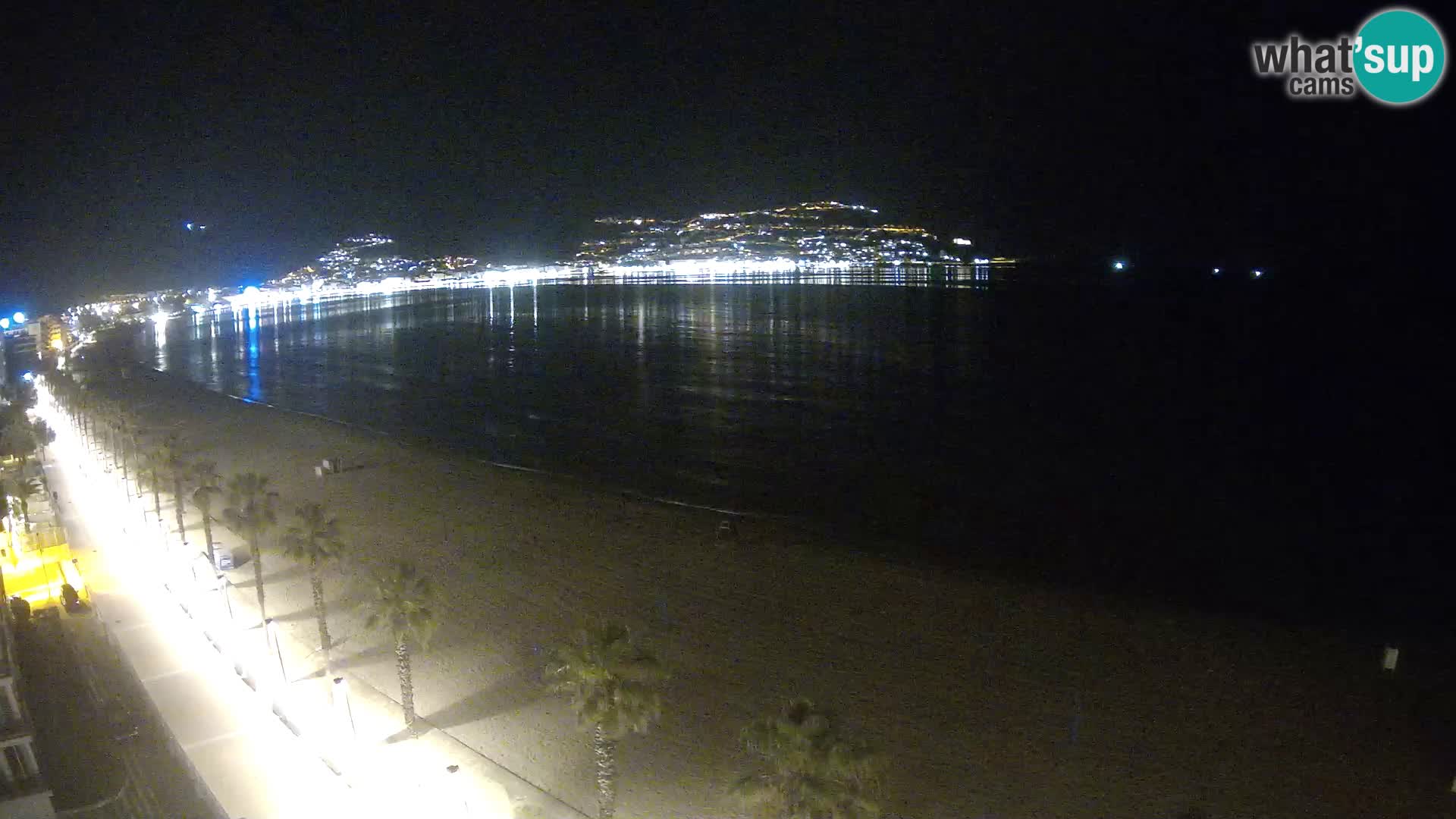 LIVEcam Roses plage Costa Brava – Hotel Montecarlo webcam Espagne