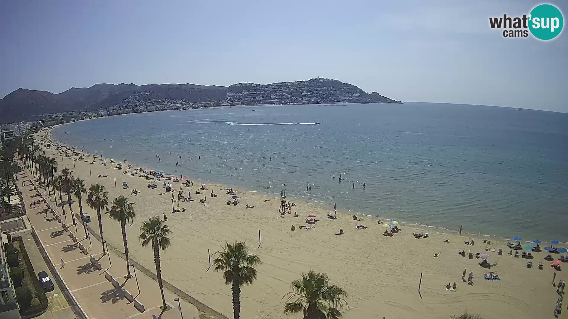 Live cam Roses  – Costa Brava spiaggia – Hotel MonteCarlo