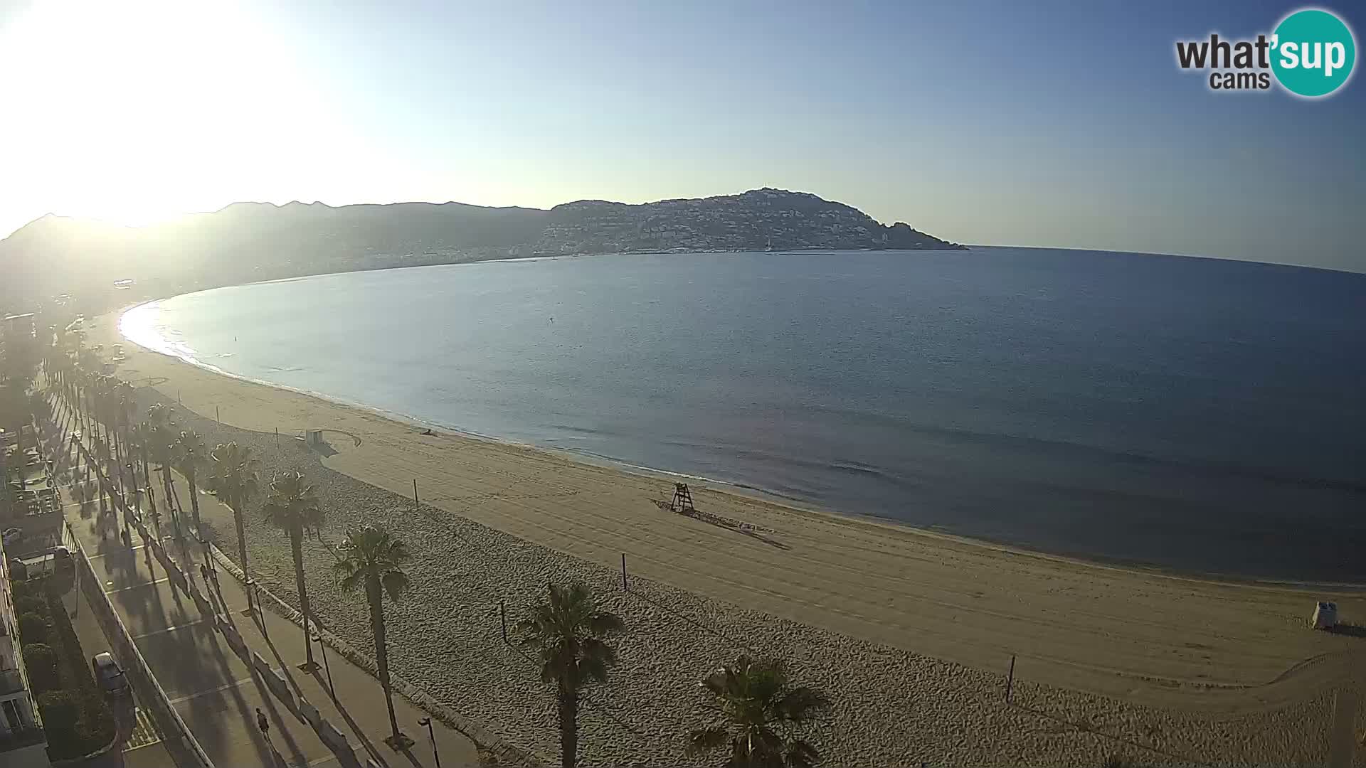 Live cam Roses  – Costa Brava spiaggia – Hotel MonteCarlo