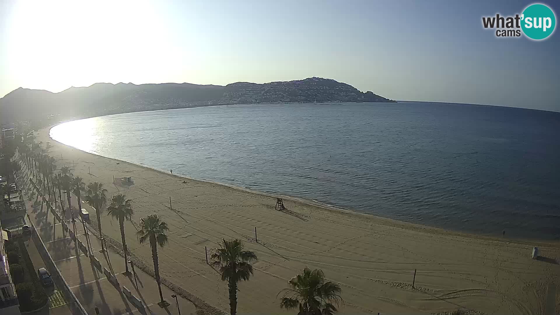 Webcam Costa Brava Roses Strand – Montecarlo Hotel livecam Spanien