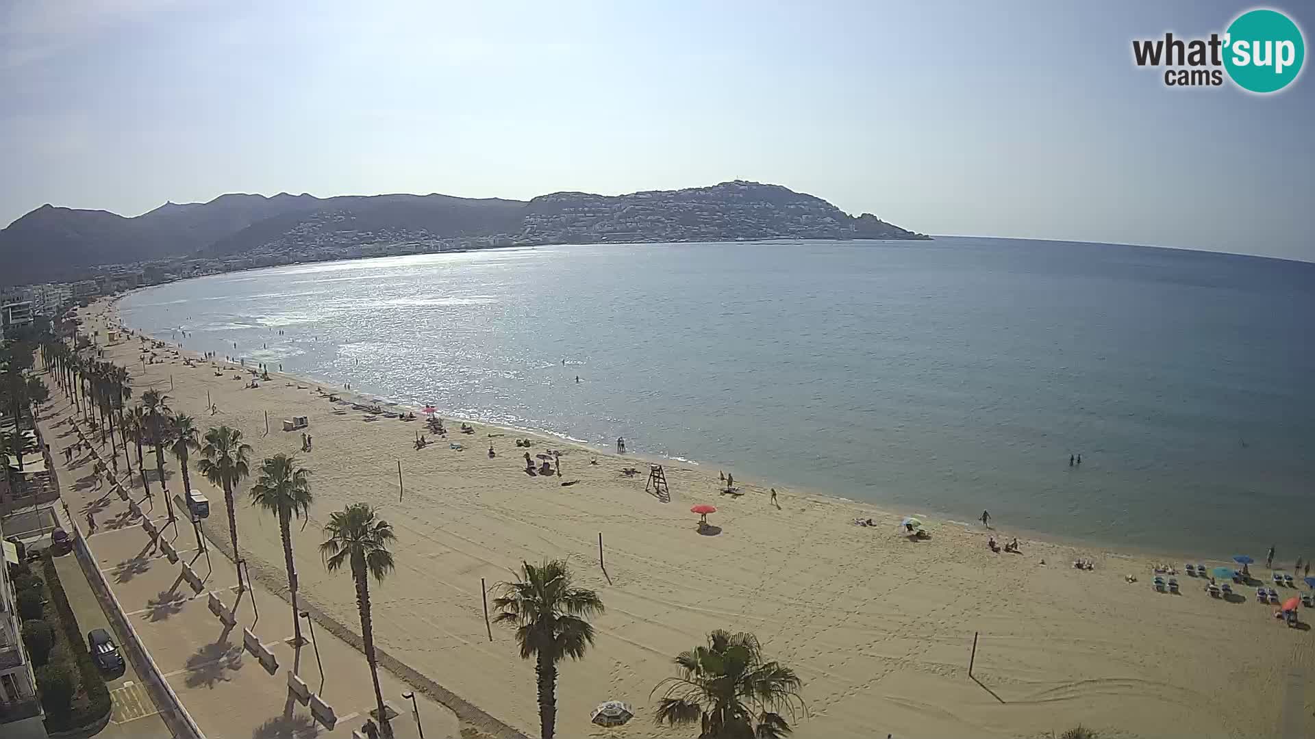 Web kamera Roses – Španijolska – Pogled sa hotela MonteCarlo