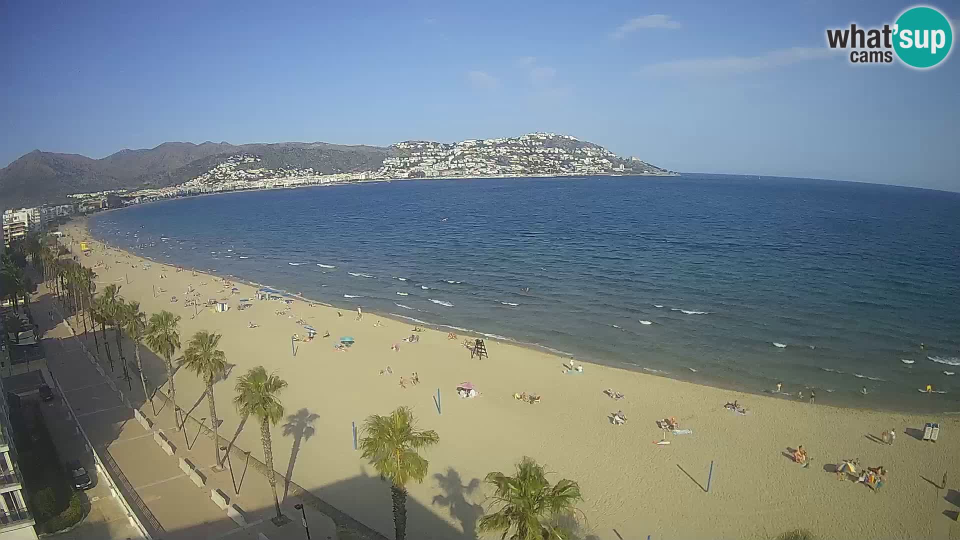 Roses camera en vivo playa Costa Brava- Hotel MonteCarlo