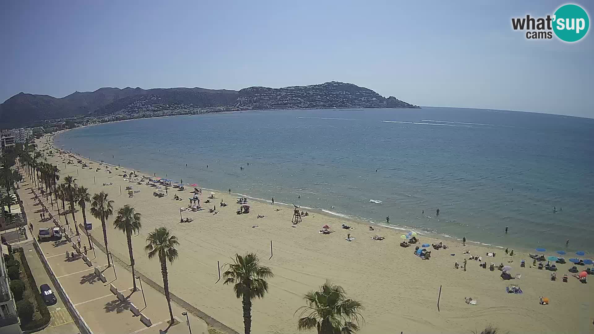 Web kamera Roses – Španijolska – Pogled sa hotela MonteCarlo