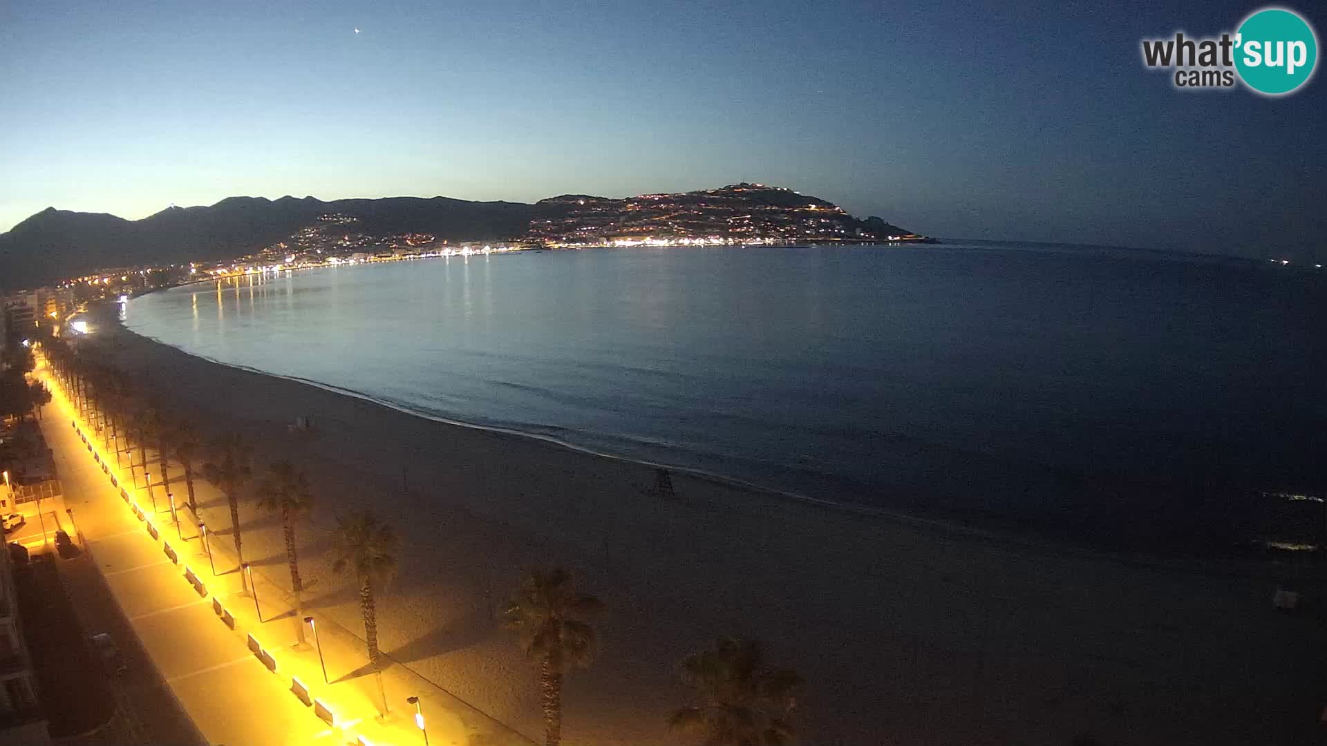 LIVEcam Roses plage Costa Brava – Hotel Montecarlo webcam Espagne