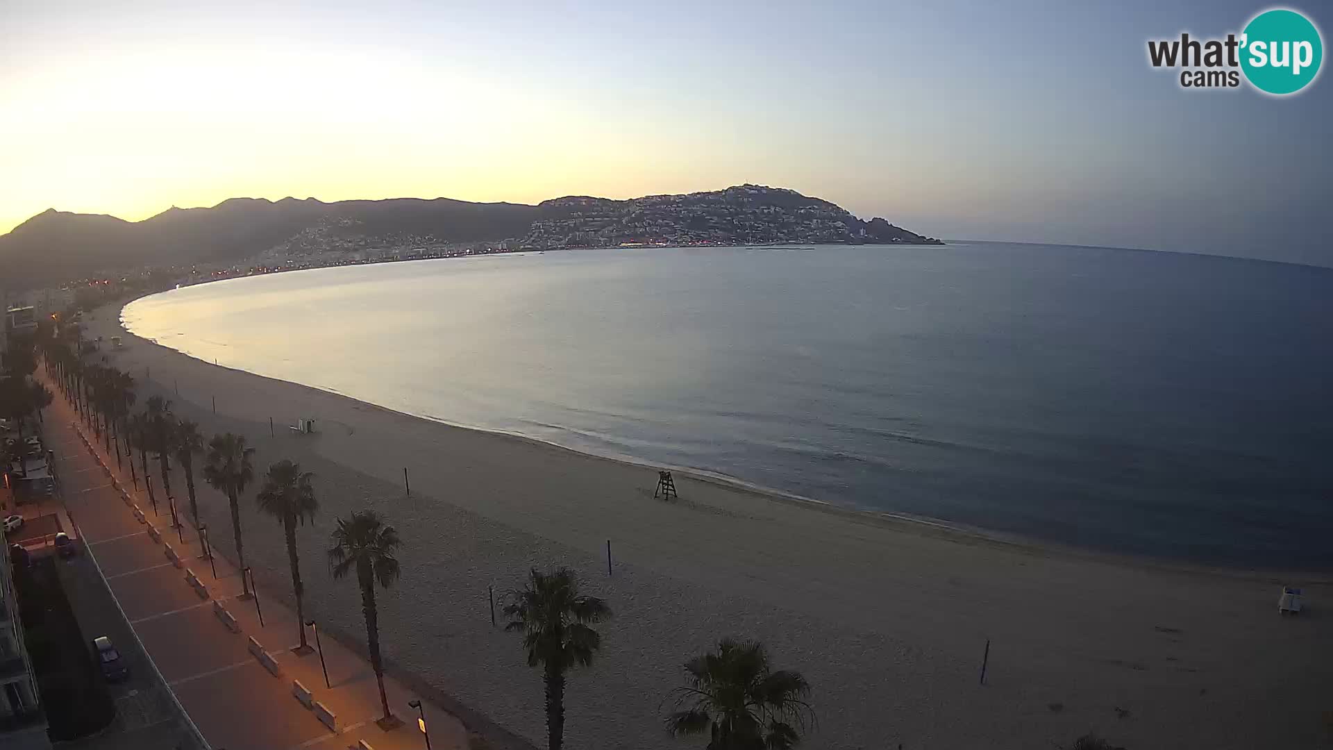 Webcam Costa Brava Roses Strand – Montecarlo Hotel livecam Spanien