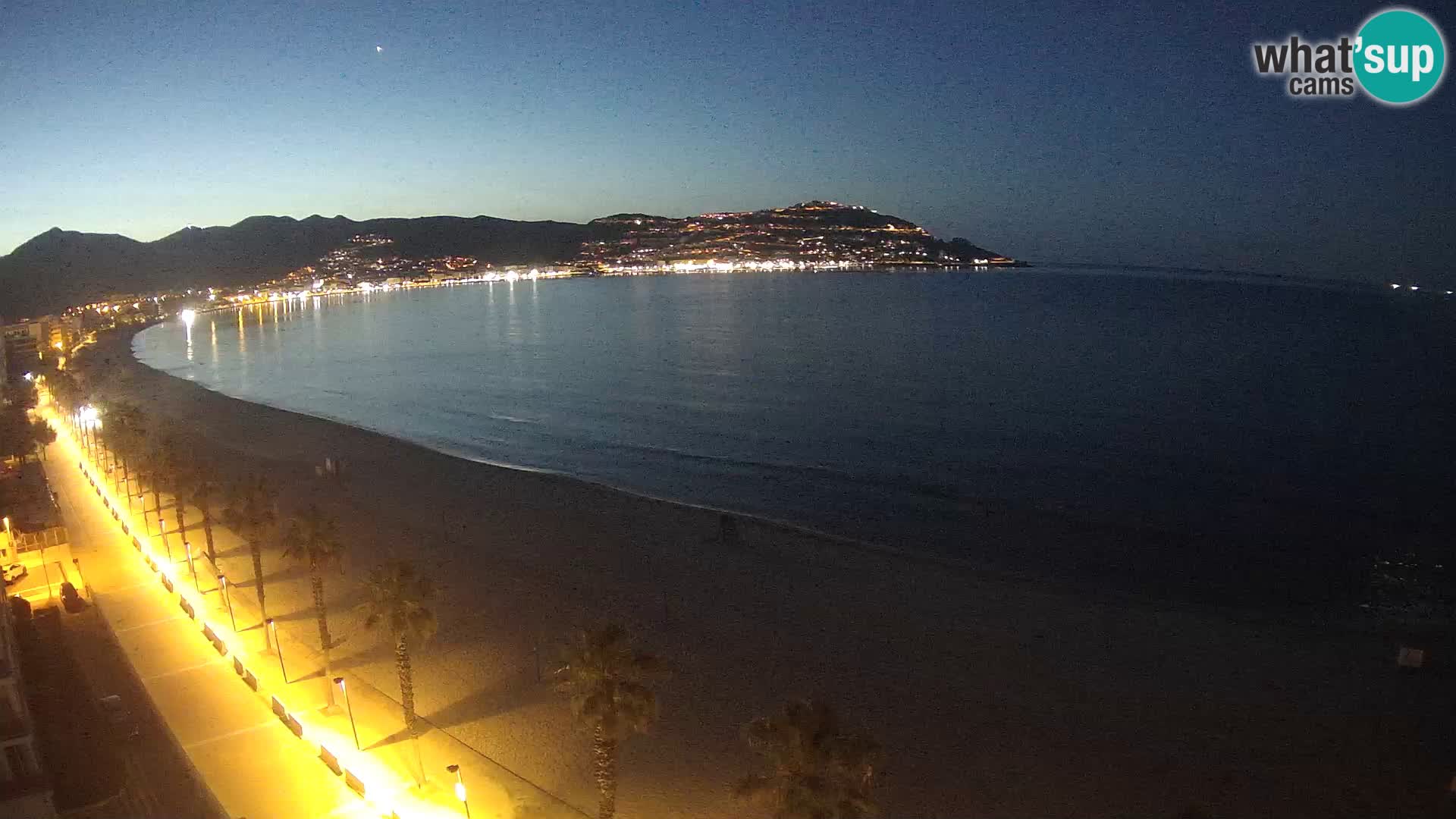 Webcam Costa Brava Roses Strand – Montecarlo Hotel livecam Spanien