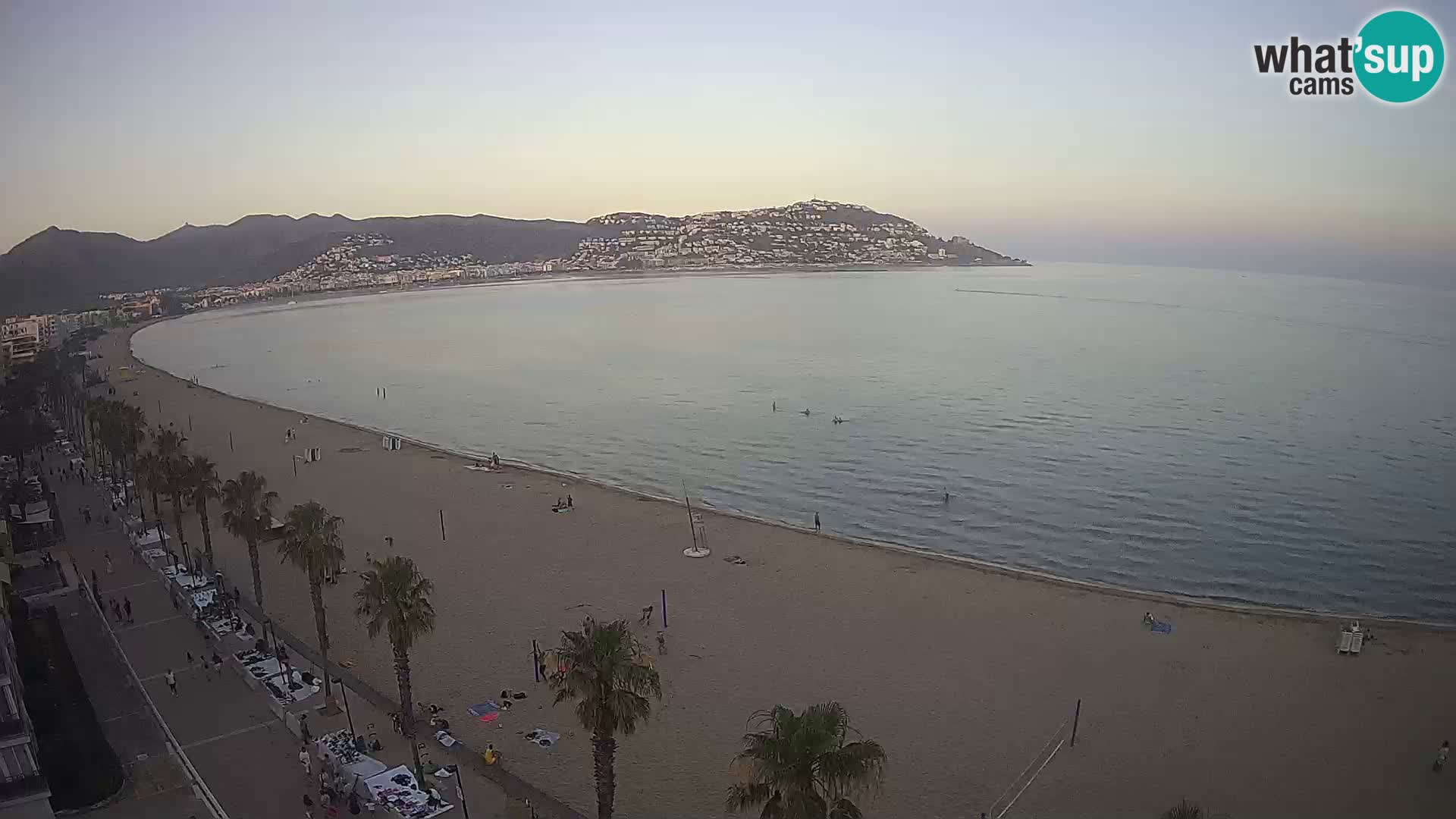 Webcam Costa Brava Roses Strand – Montecarlo Hotel livecam Spanien