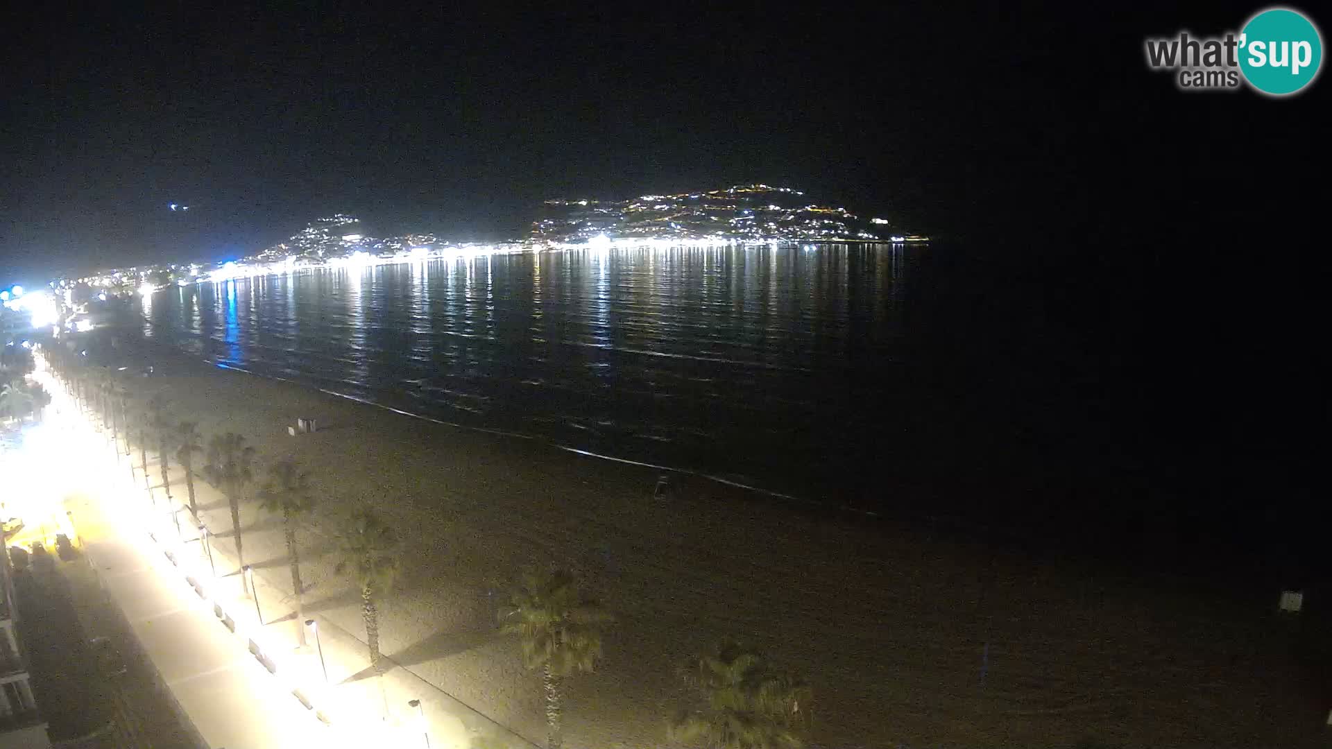 Webcam Costa Brava Roses Strand – Montecarlo Hotel livecam Spanien
