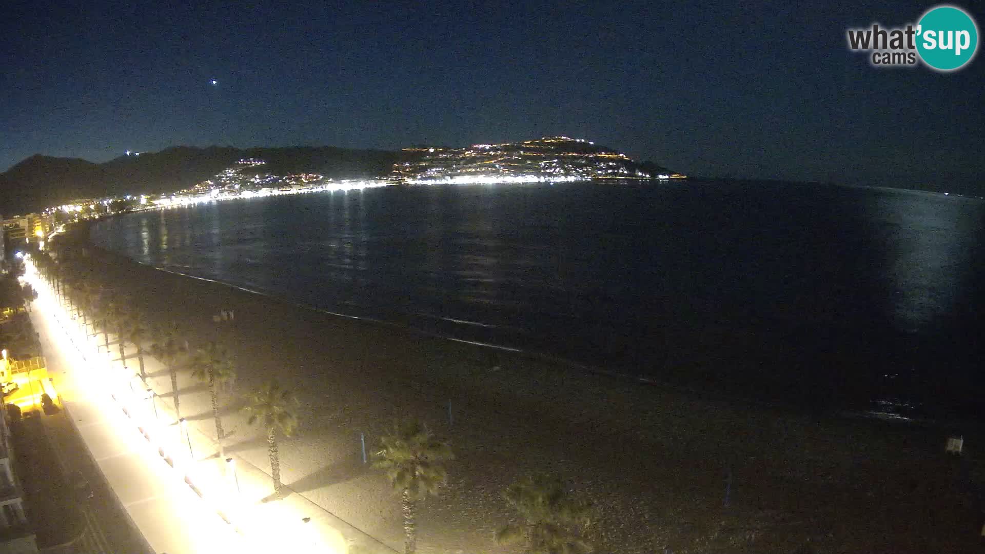 LIVEcam Roses plage Costa Brava – Hotel Montecarlo webcam Espagne