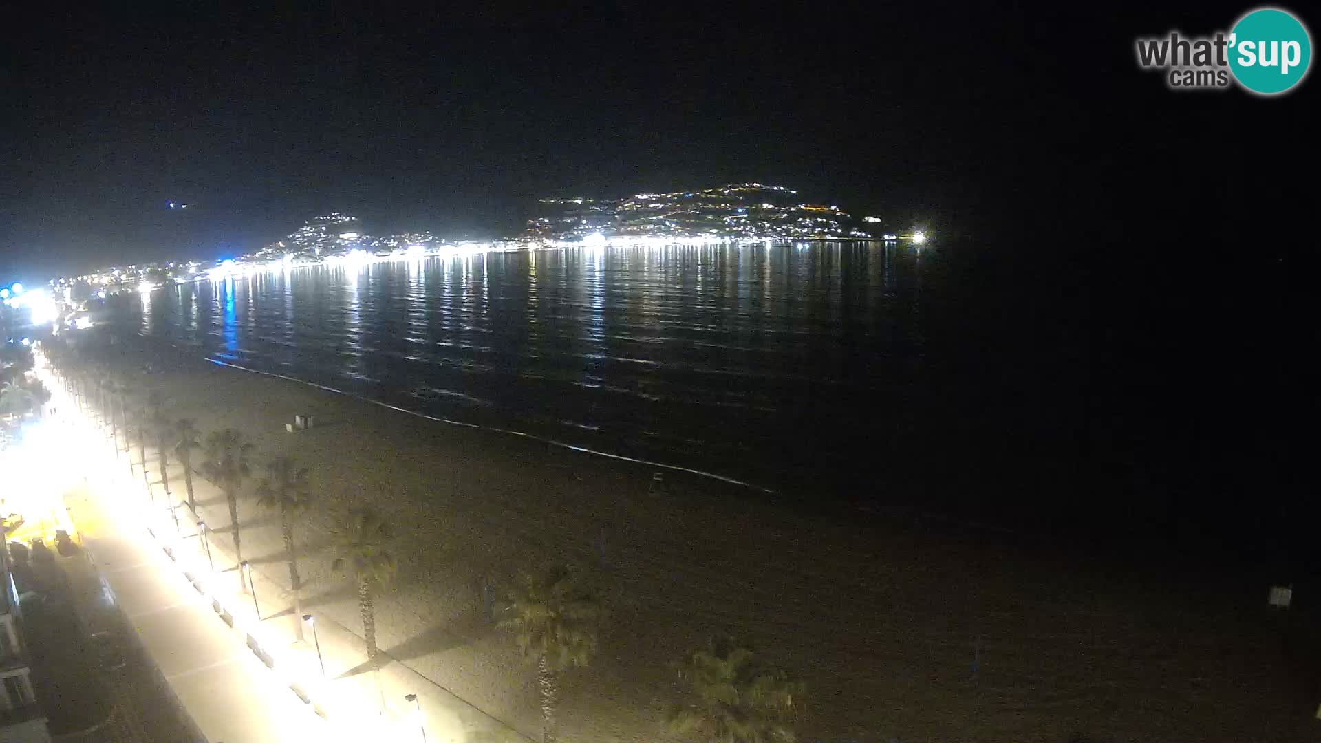 LIVEcam Roses plage Costa Brava – Hotel Montecarlo webcam Espagne