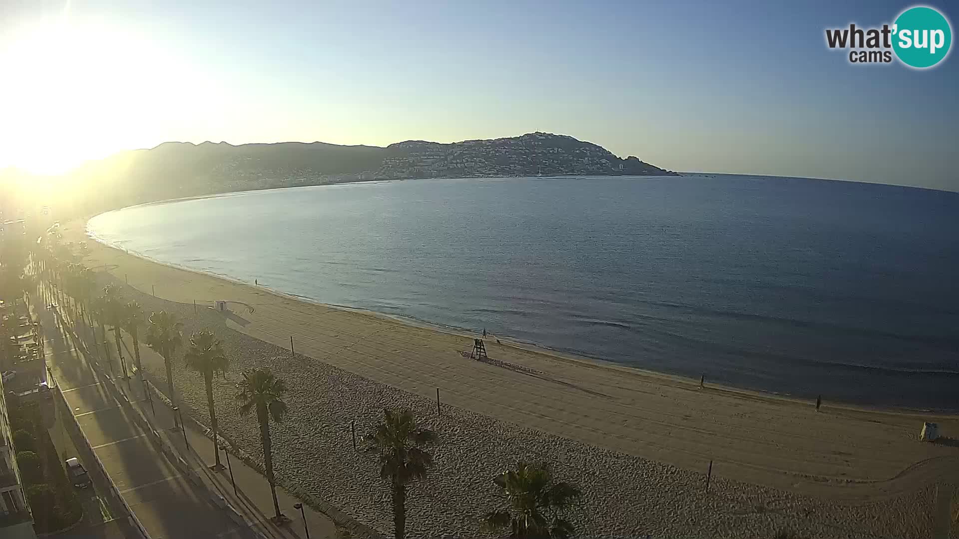 Web kamera Roses – Španijolska – Pogled sa hotela MonteCarlo