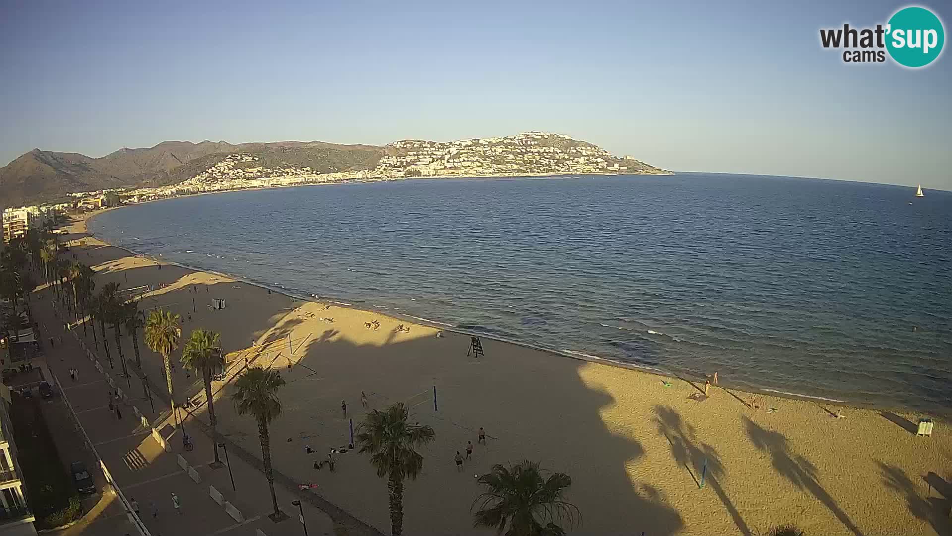 Roses camera en vivo playa Costa Brava- Hotel MonteCarlo