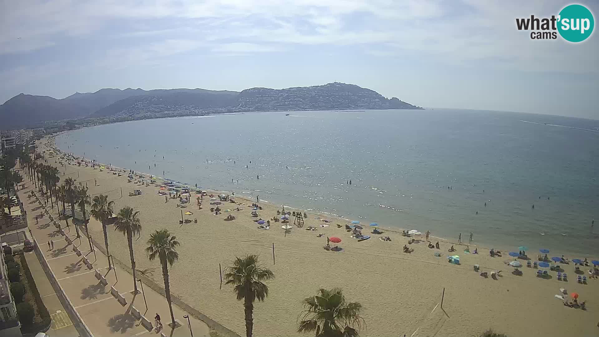 Web kamera Roses – Španijolska – Pogled sa hotela MonteCarlo