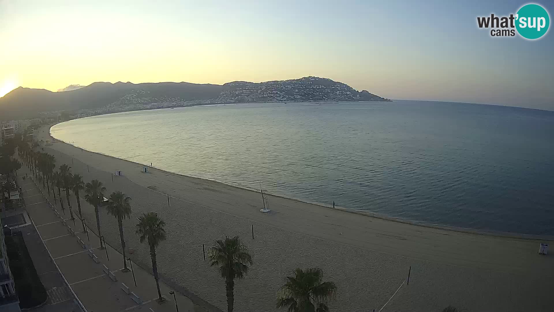 Roses camera en vivo playa Costa Brava- Hotel MonteCarlo