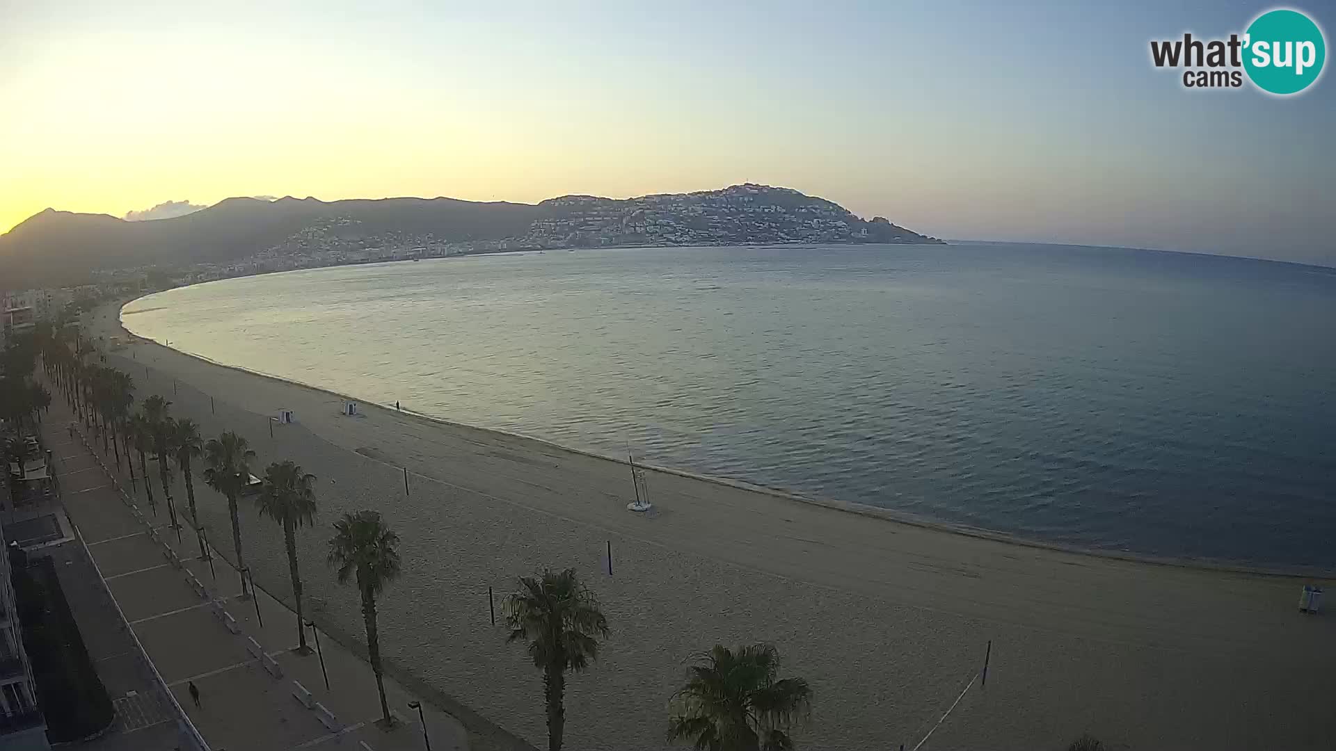 Live cam Roses  – Costa Brava spiaggia – Hotel MonteCarlo