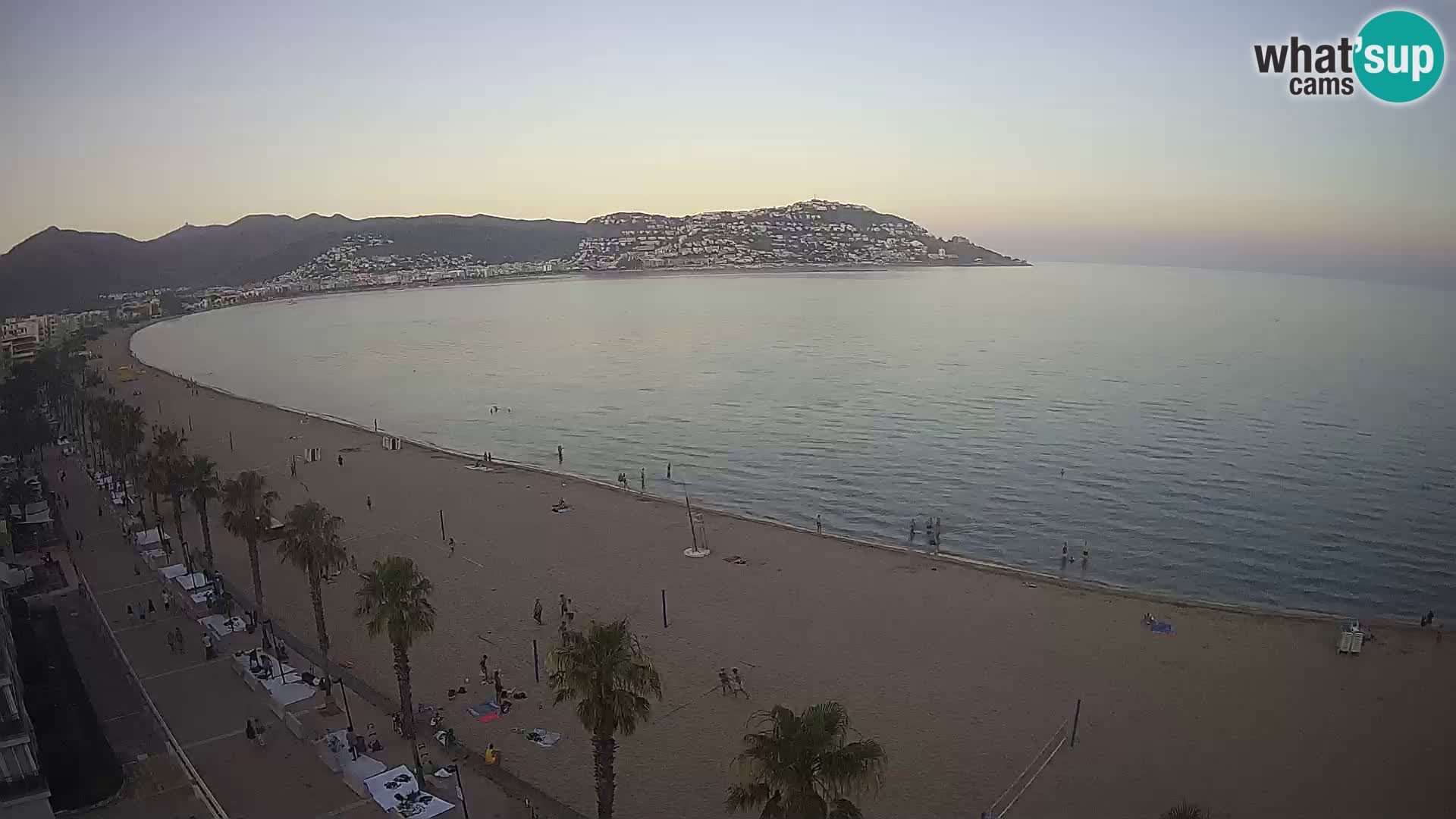 Webcam Costa Brava Roses Strand – Montecarlo Hotel livecam Spanien
