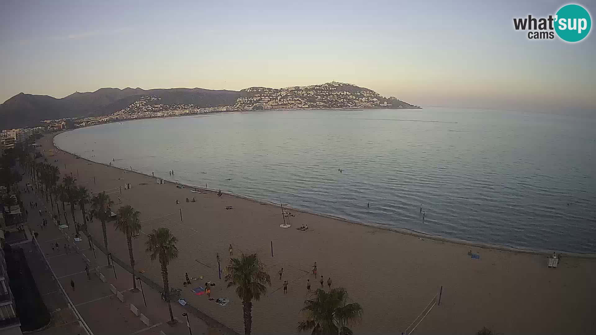 Webcam Costa Brava Roses Strand – Montecarlo Hotel livecam Spanien