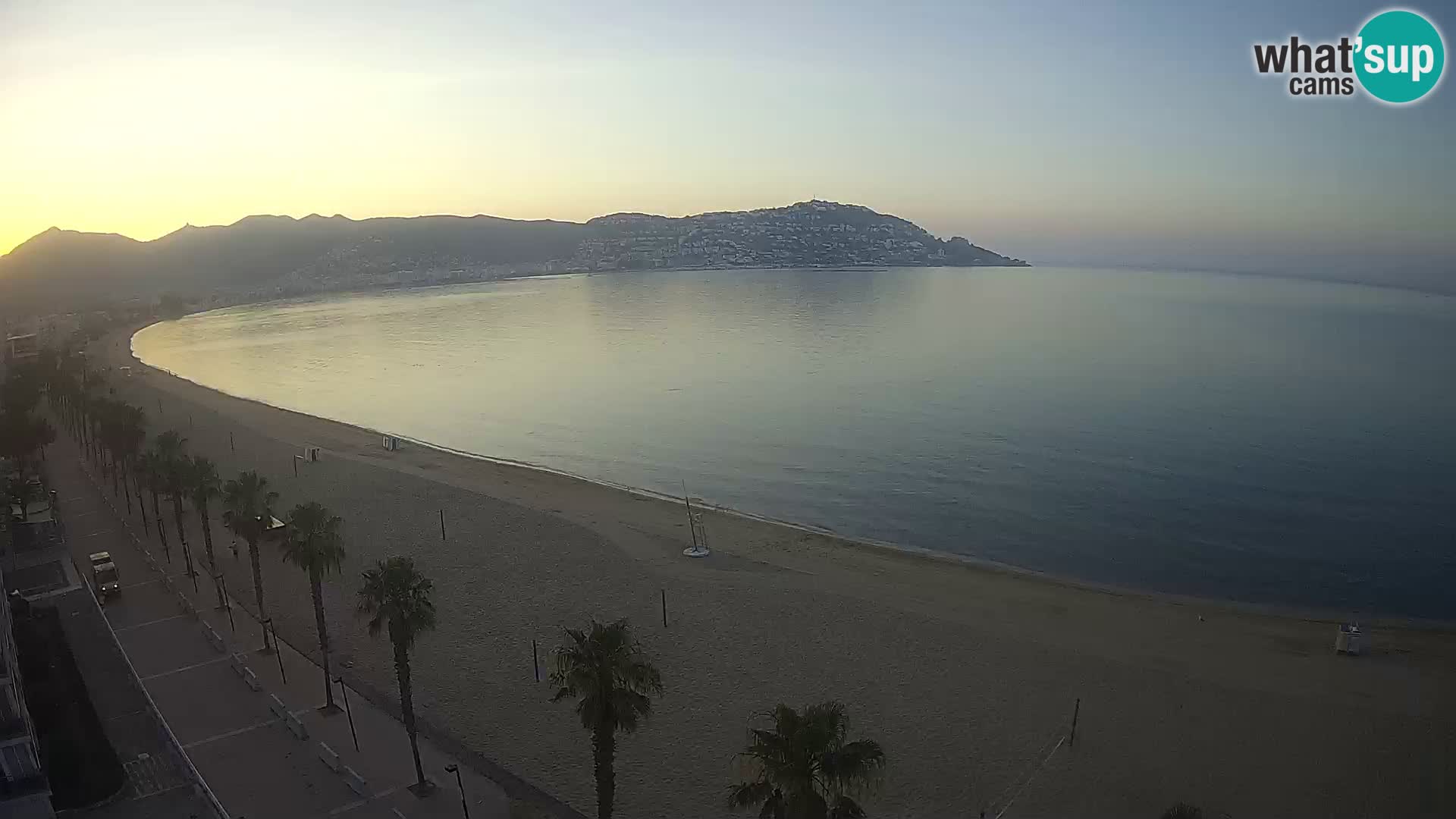 Live cam Roses  – Costa Brava spiaggia – Hotel MonteCarlo
