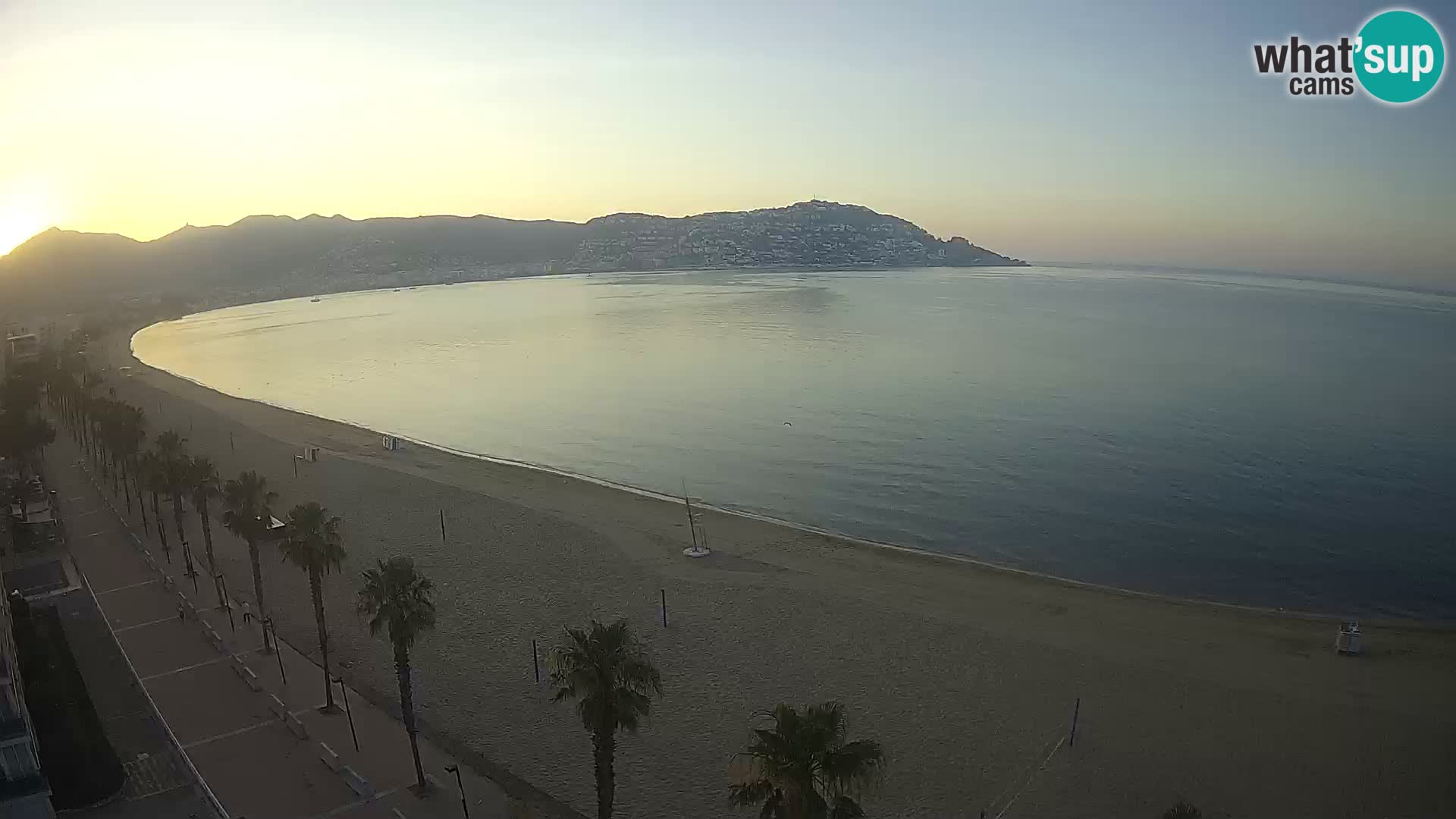 Live cam Roses  – Costa Brava spiaggia – Hotel MonteCarlo