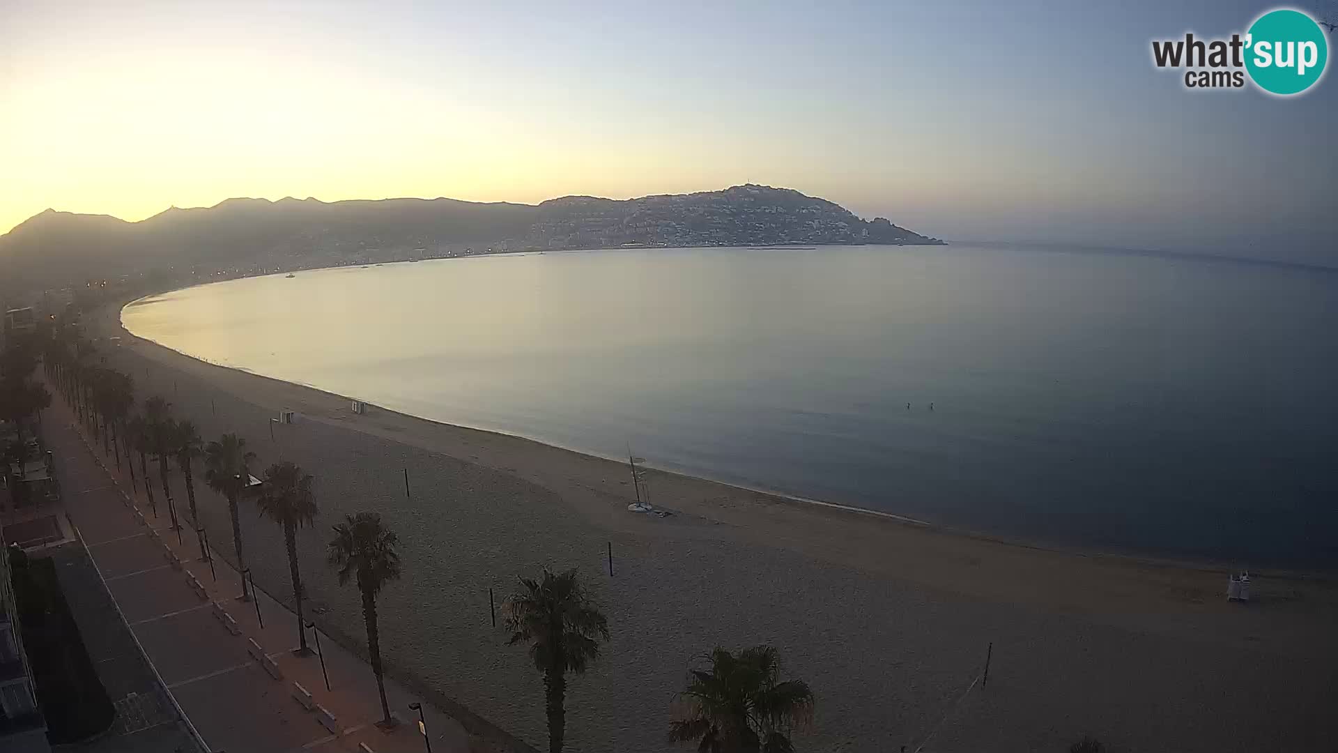 Web kamera Roses – Španijolska – Pogled sa hotela MonteCarlo