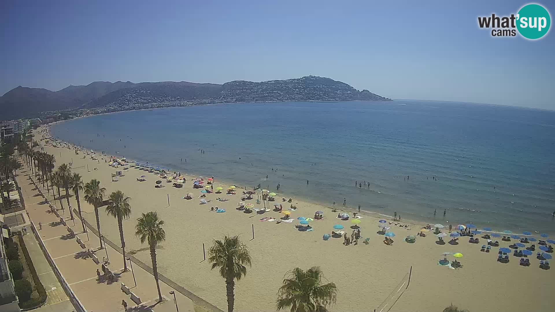 Web kamera Roses – Španijolska – Pogled sa hotela MonteCarlo
