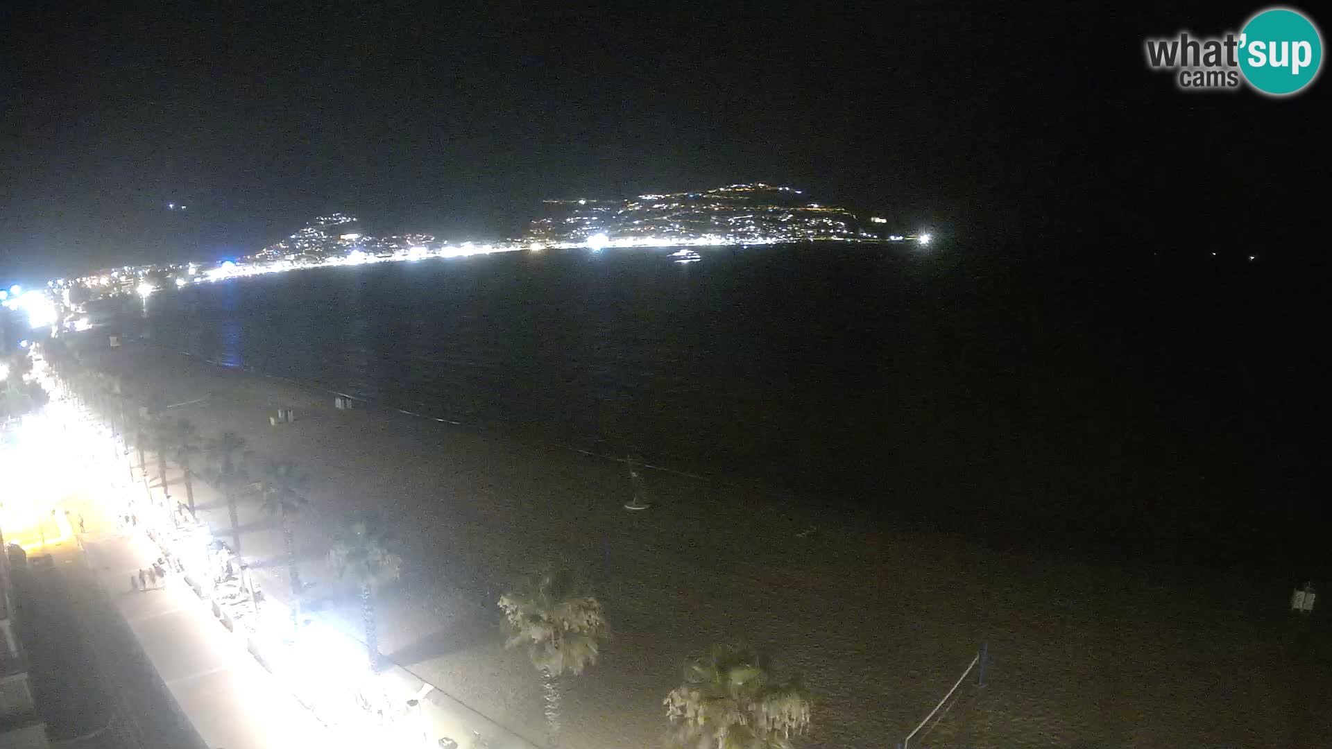 Webcam Costa Brava Roses Strand – Montecarlo Hotel livecam Spanien