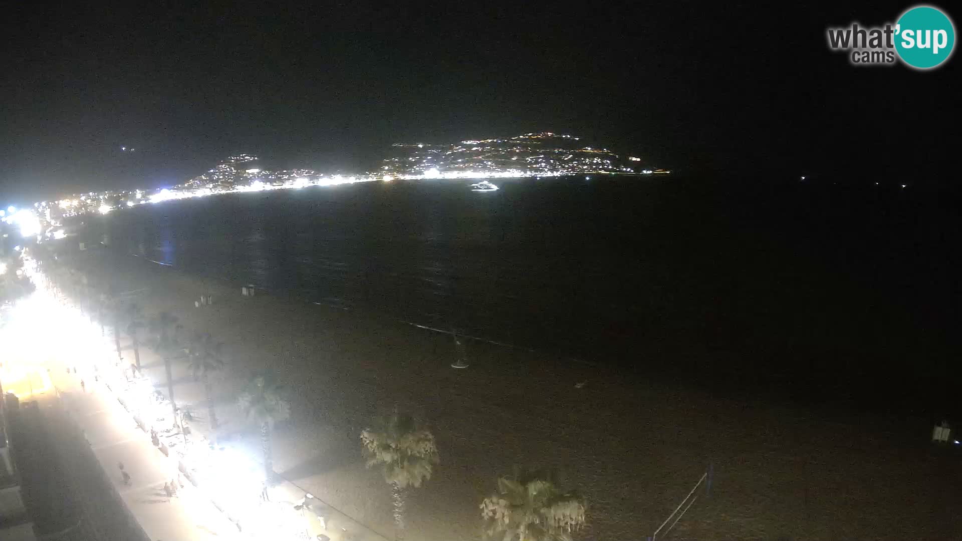 Webcam Costa Brava Roses Strand – Montecarlo Hotel livecam Spanien