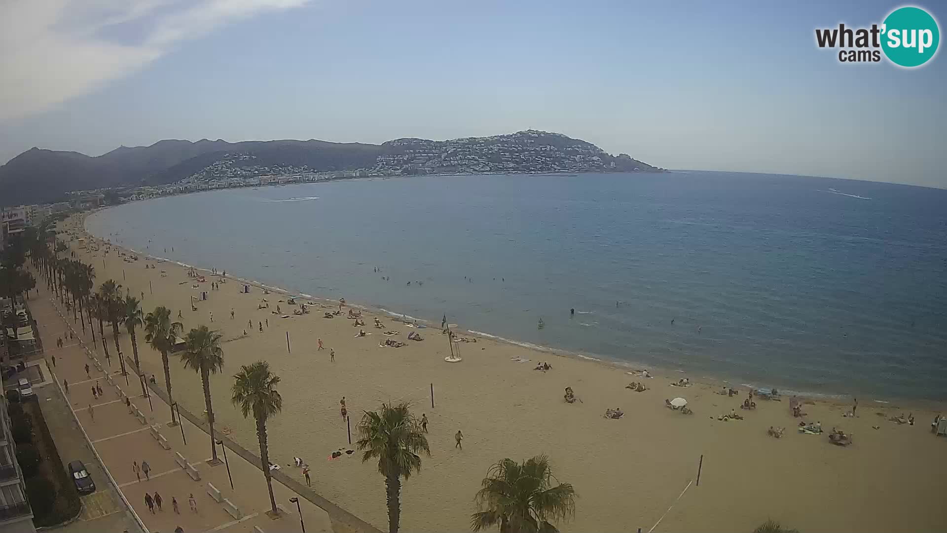 Live cam Roses  – Costa Brava spiaggia – Hotel MonteCarlo
