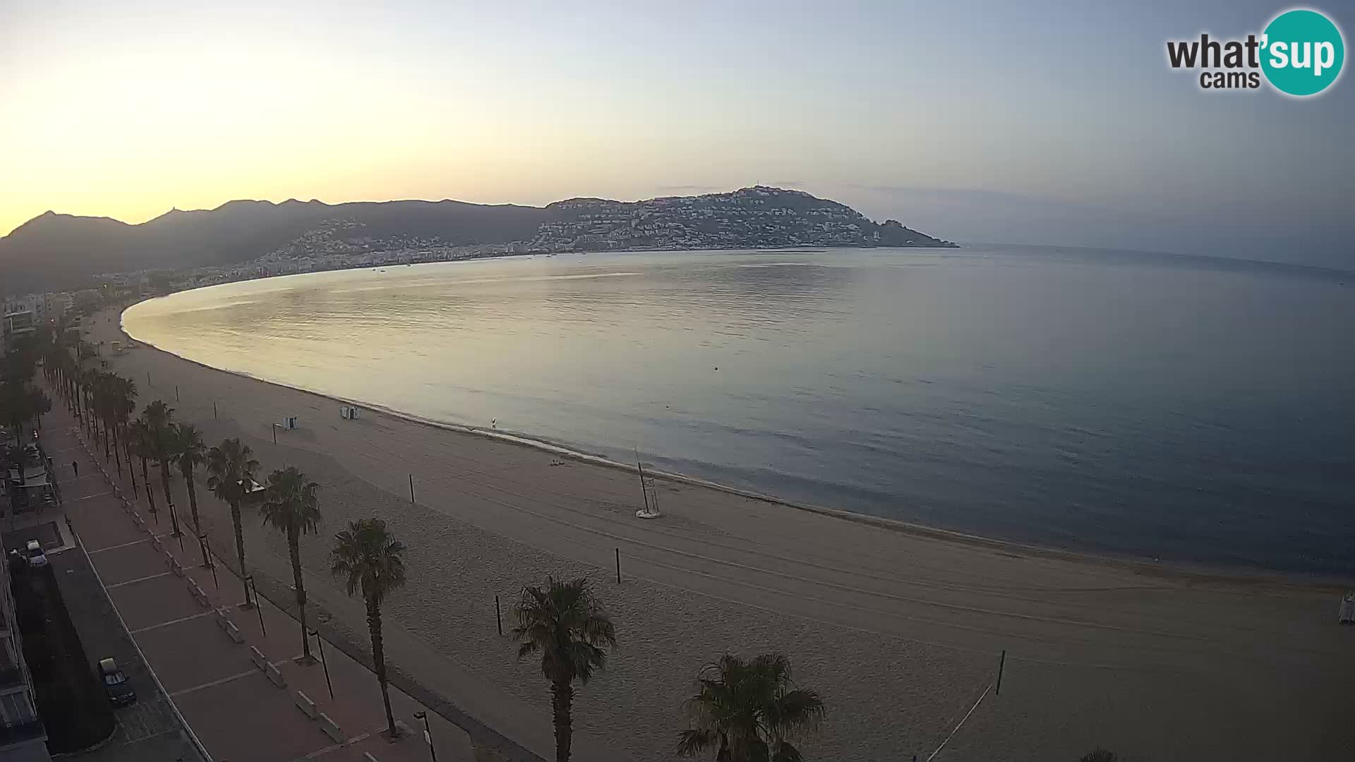Live cam Roses  – Costa Brava spiaggia – Hotel MonteCarlo
