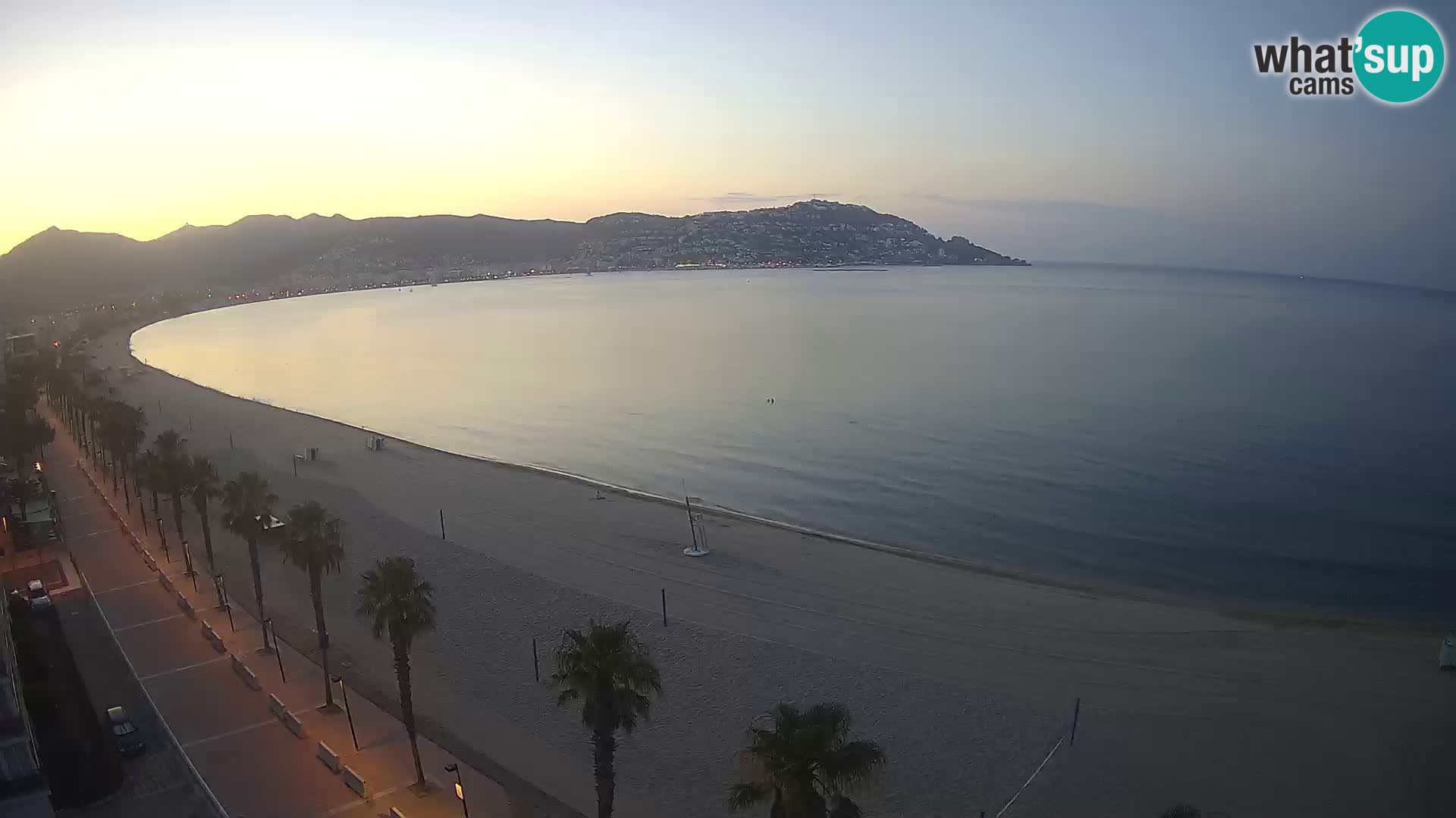 Roses camera en vivo playa Costa Brava- Hotel MonteCarlo