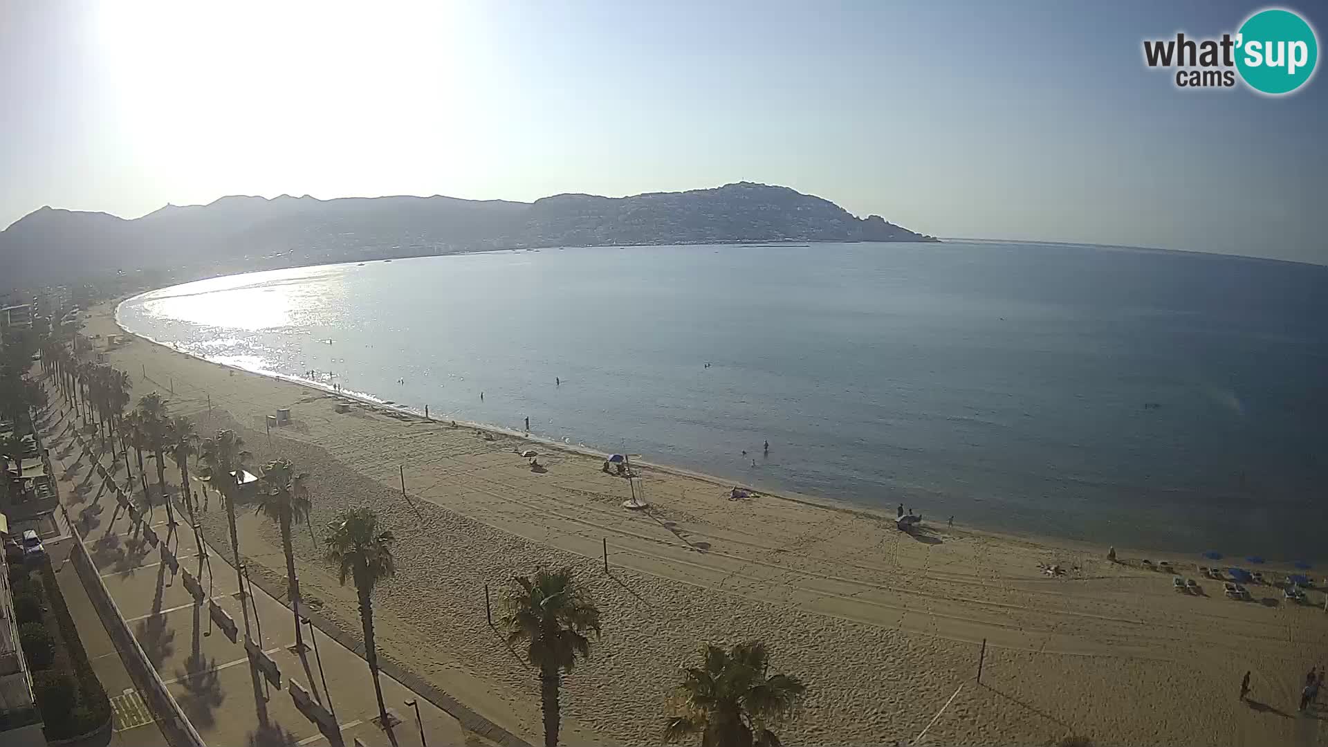 Roses camera en vivo playa Costa Brava- Hotel MonteCarlo