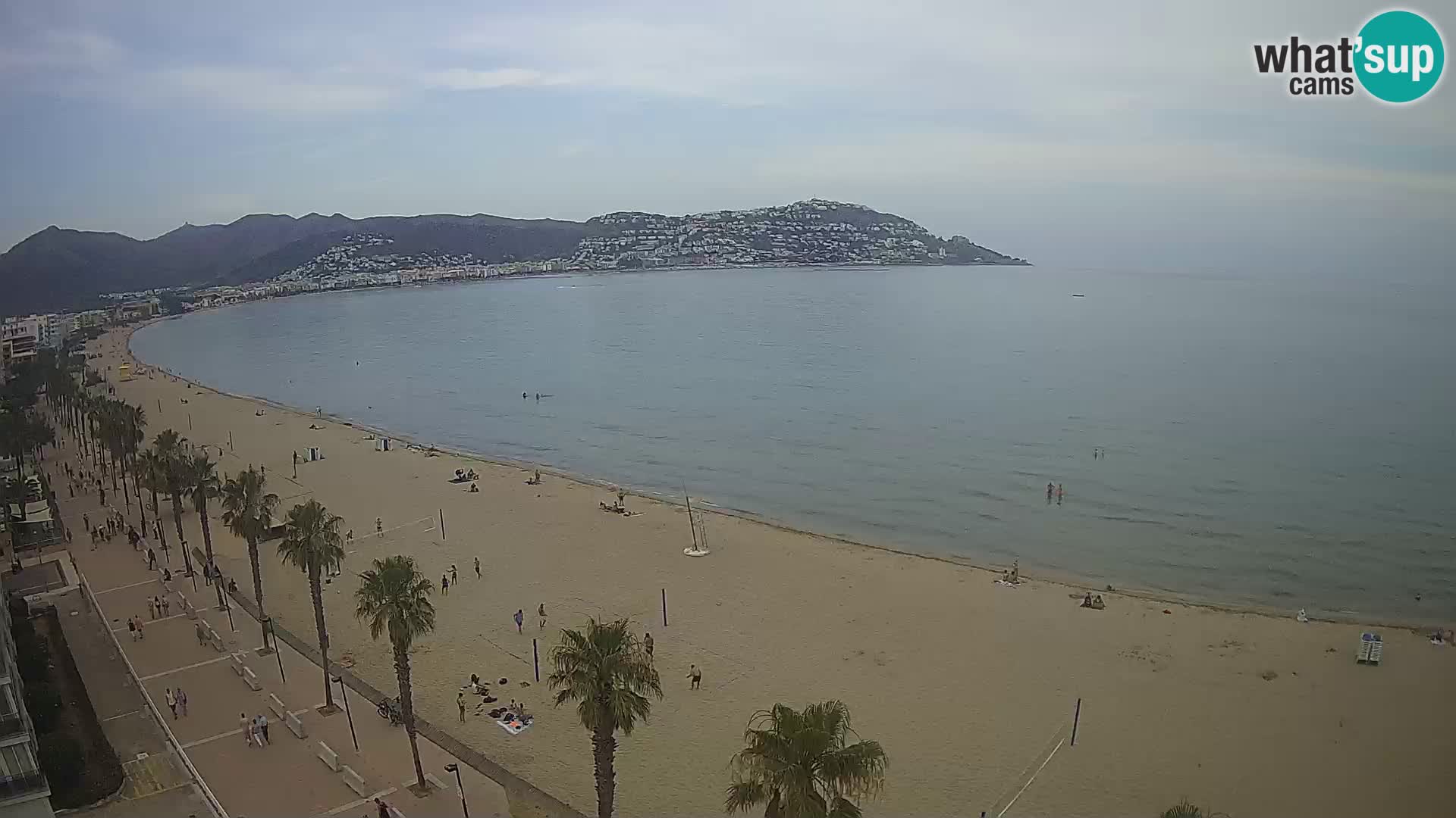 Webcam Costa Brava Roses Strand – Montecarlo Hotel livecam Spanien