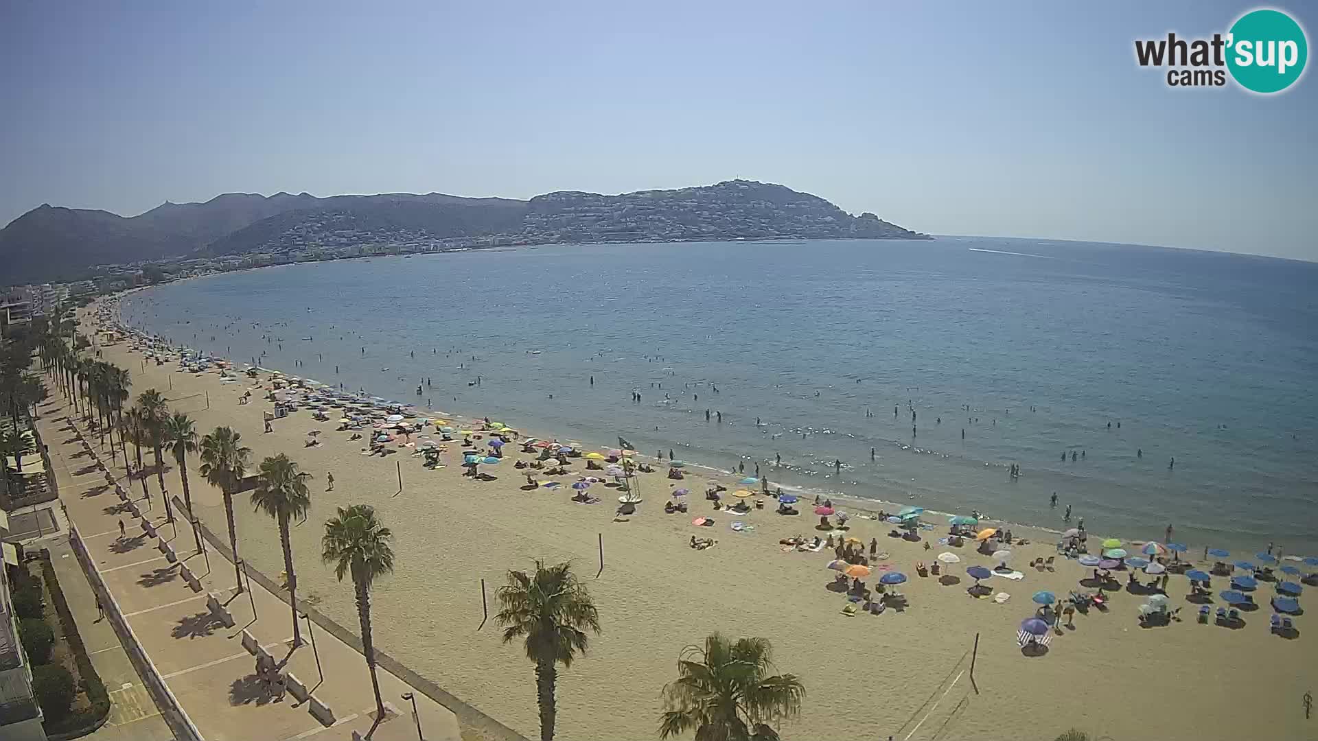 Spletna kamera Roses – Španija – Pogled s hotela MonteCarlo