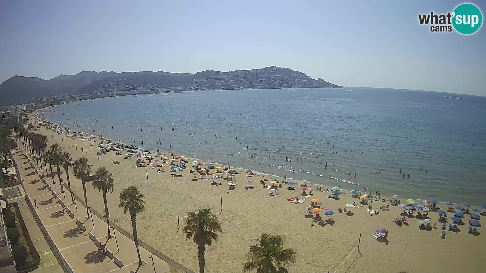 Web kamera Roses – Španijolska – Pogled sa hotela MonteCarlo