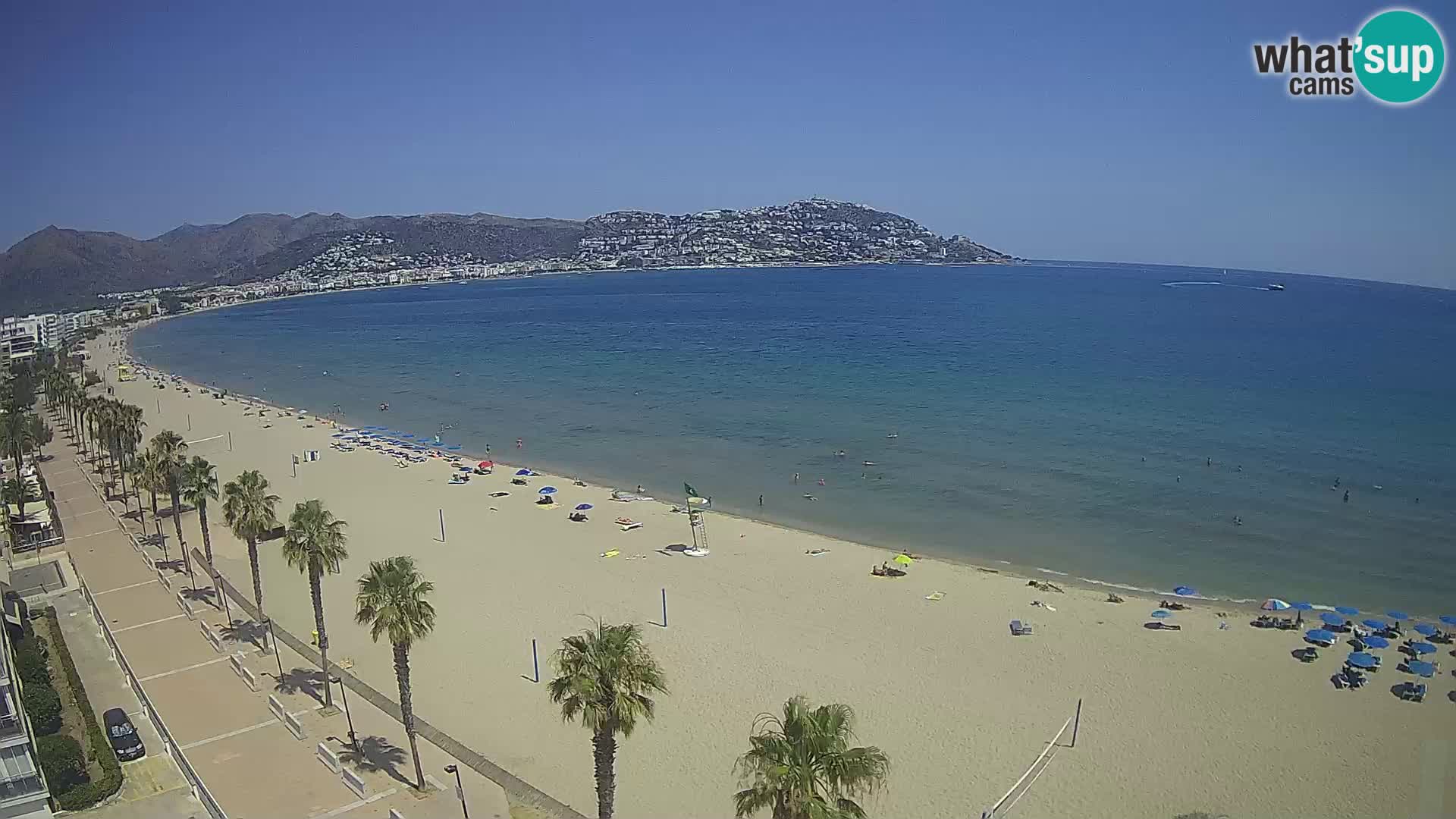 Web kamera Roses – Španijolska – Pogled sa hotela MonteCarlo