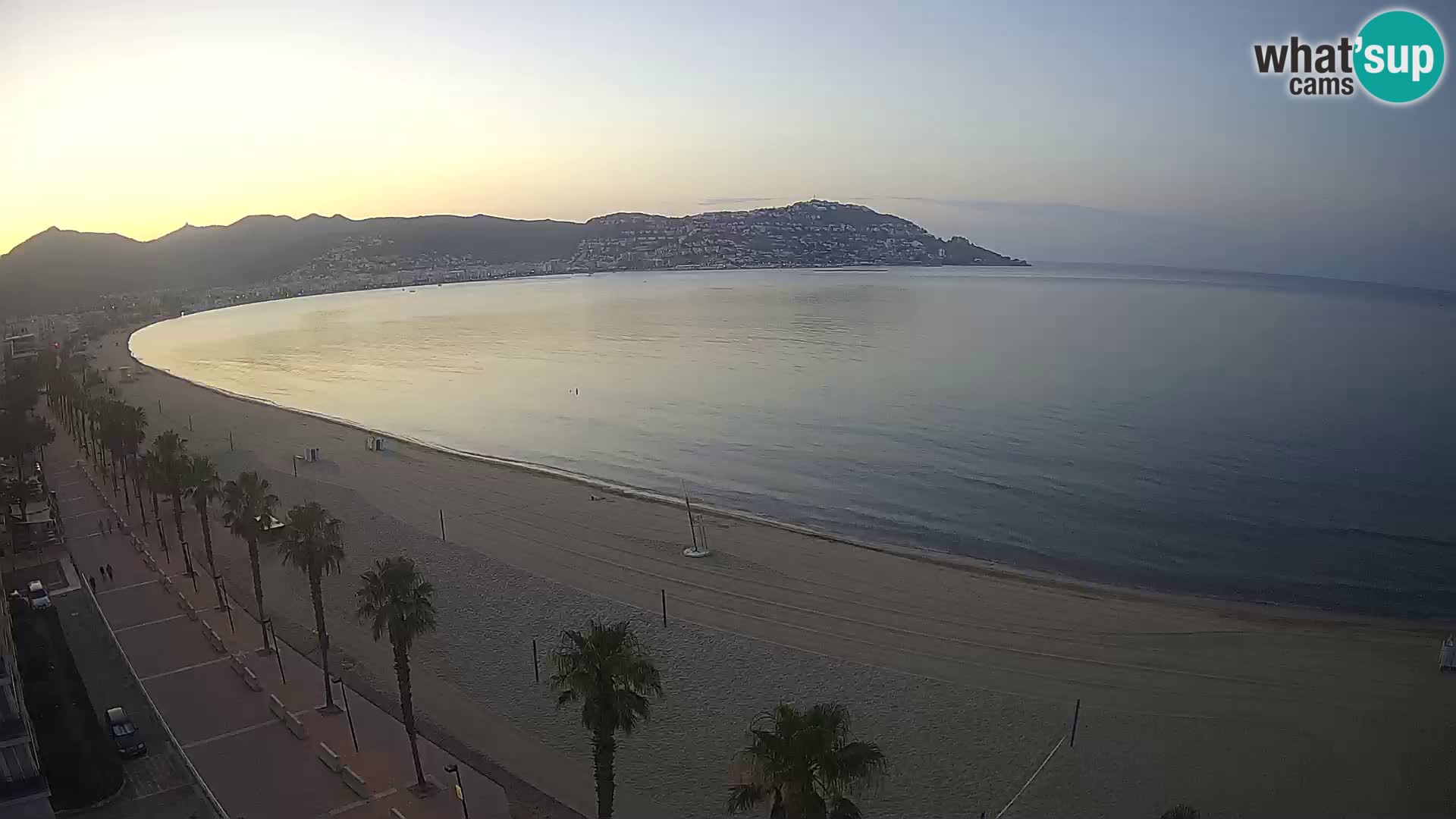 Roses camera en vivo playa Costa Brava- Hotel MonteCarlo