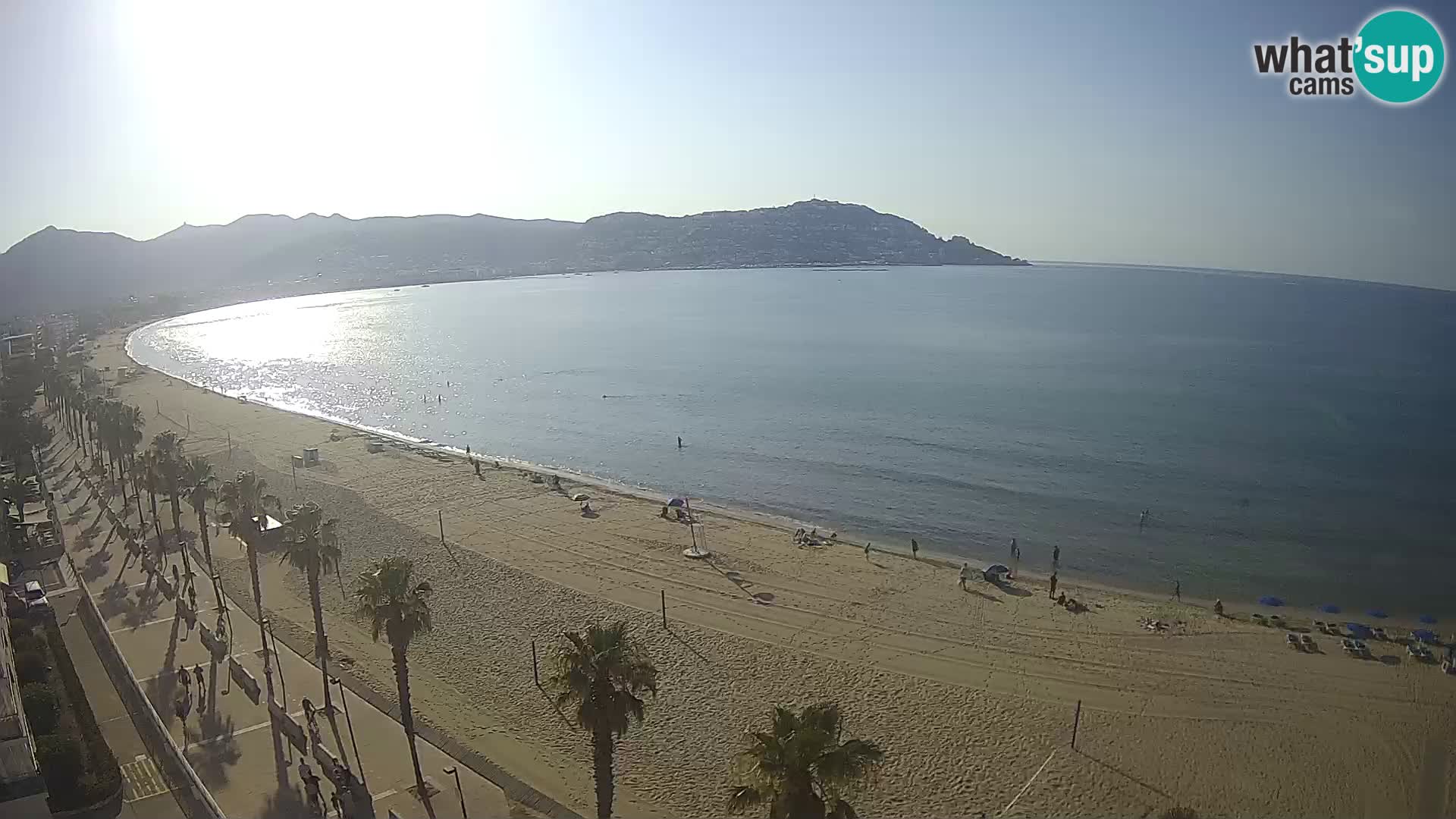 Roses camera en vivo playa Costa Brava- Hotel MonteCarlo