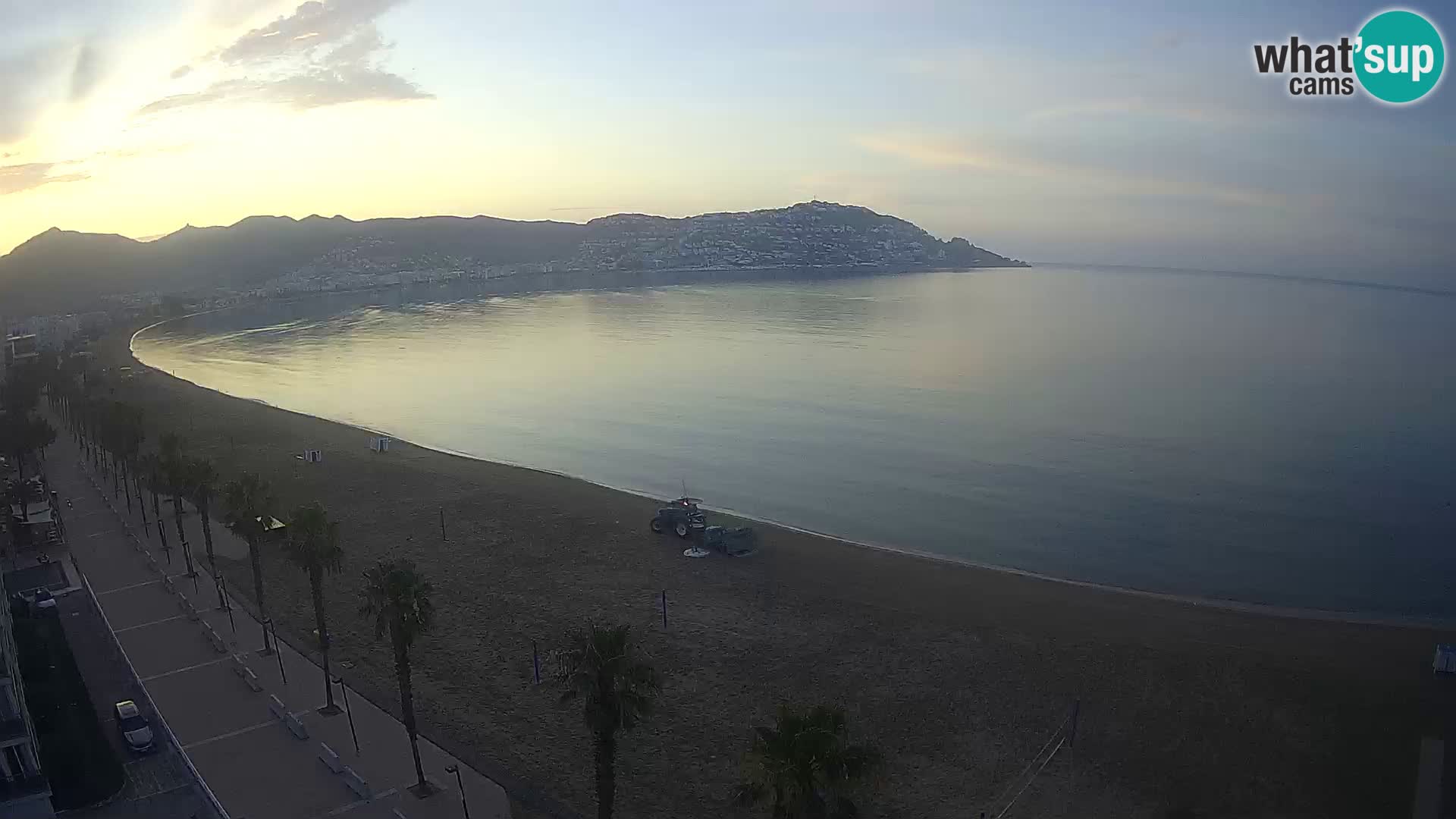 Webcam Costa Brava Roses Strand – Montecarlo Hotel livecam Spanien