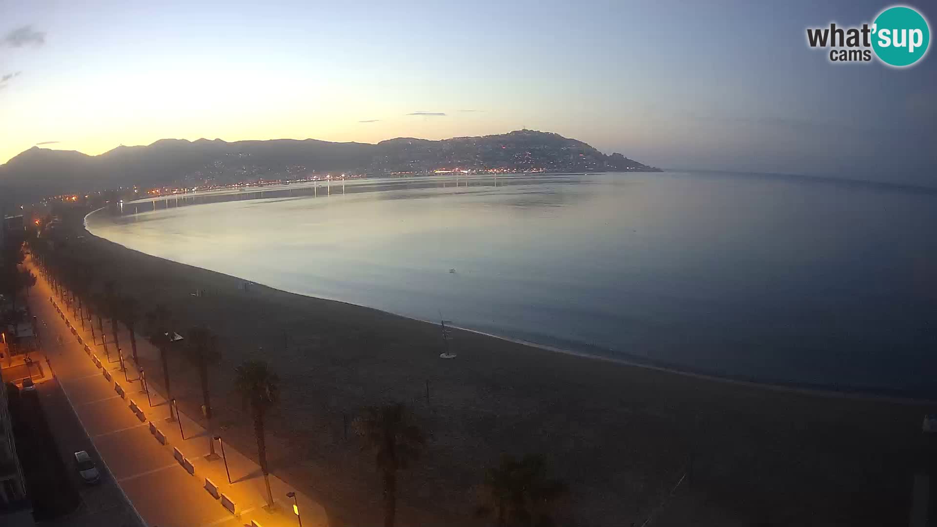 LIVEcam Roses plage Costa Brava – Hotel Montecarlo webcam Espagne