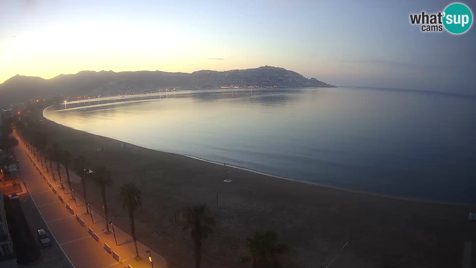 LIVEcam Roses plage Costa Brava – Hotel Montecarlo webcam Espagne